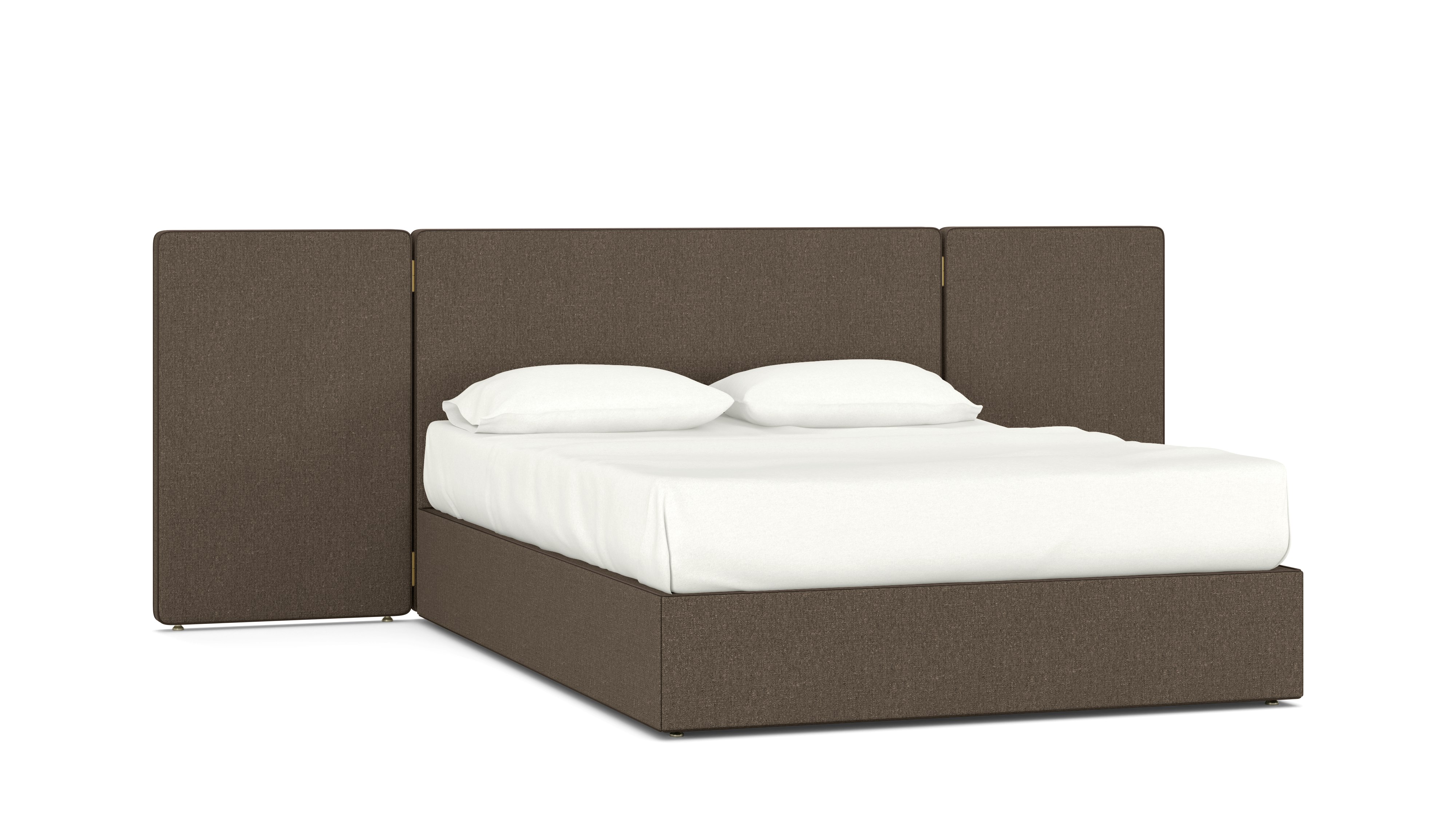 Hule Bed, Wide Headboard