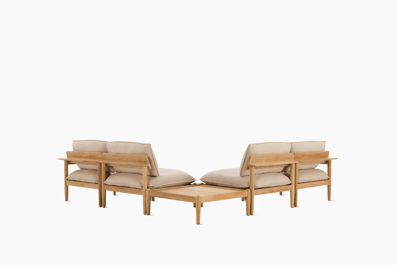 3 Dwr Table Terassi Modular Table, DWR Collection | MillerKnoll