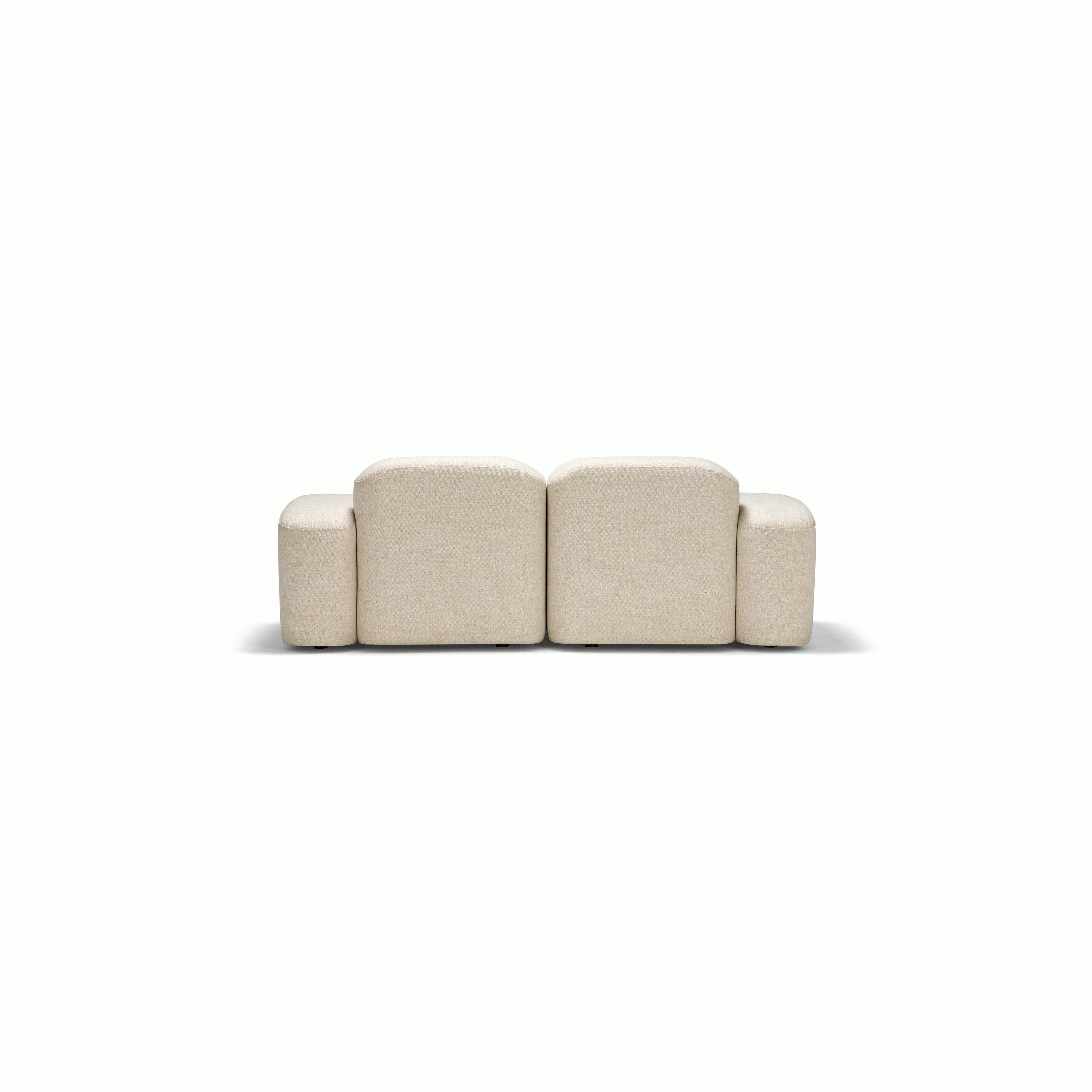 Muse Sofa - 2 Seater, Hyams, Sable