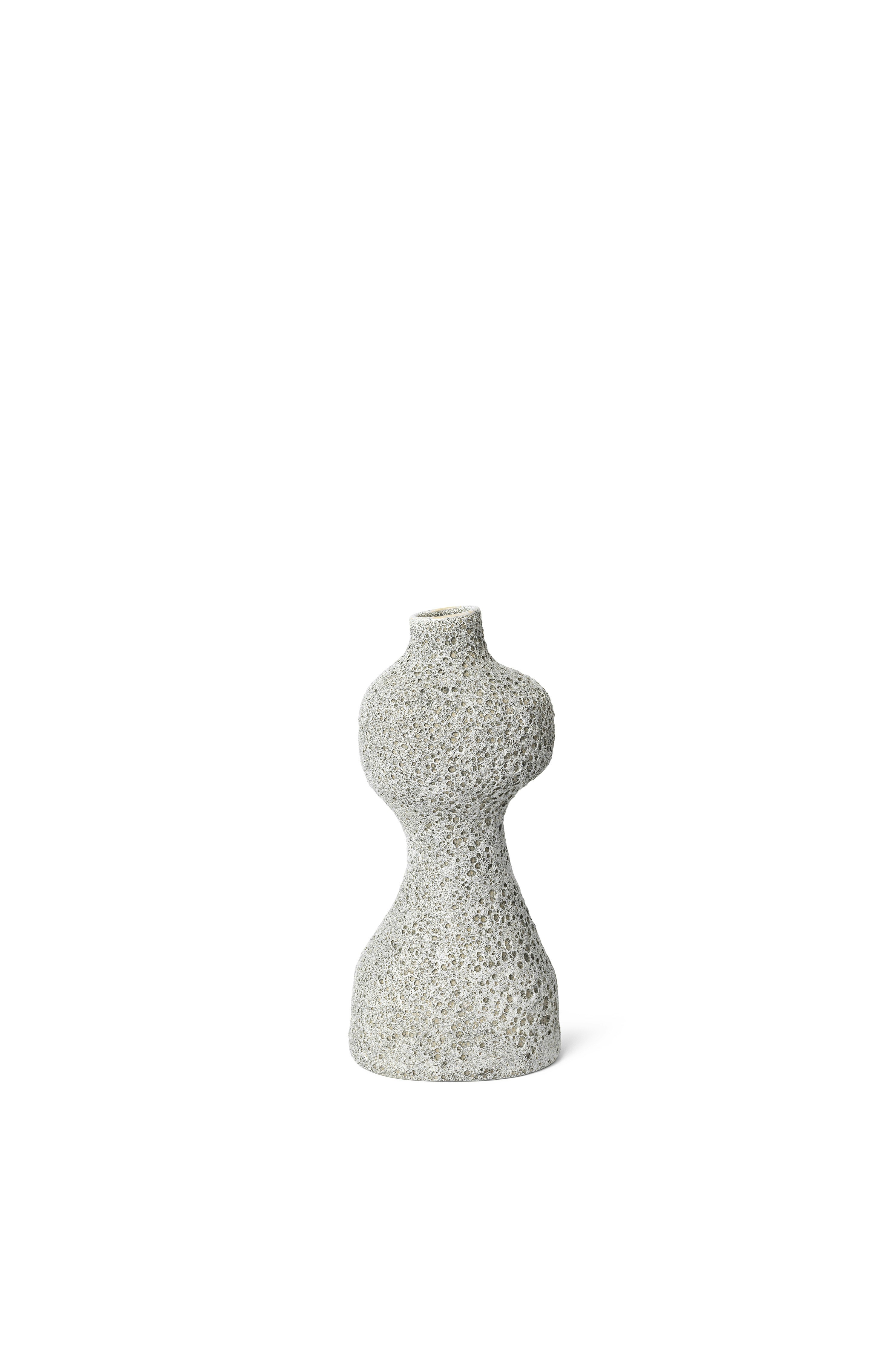 Yara Vase - Grey Pumice, Medium