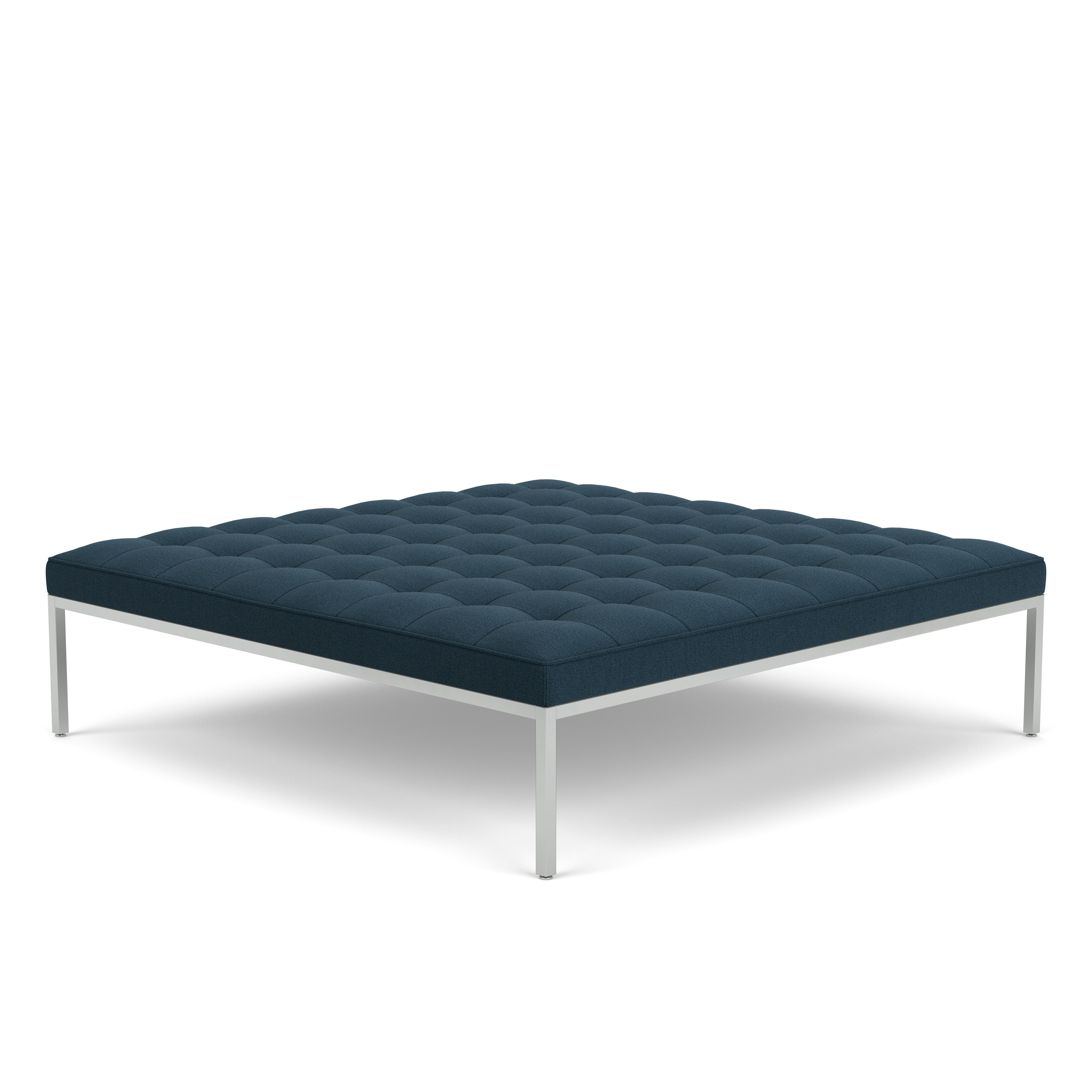 Florence Knoll Square Bench - Medium, Square, Hourglass, Indigo