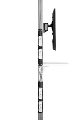 Knoll Vertical Power Wall Detail