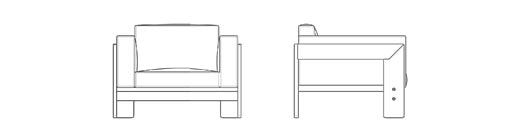 Bastiano Petite Lounge Chair