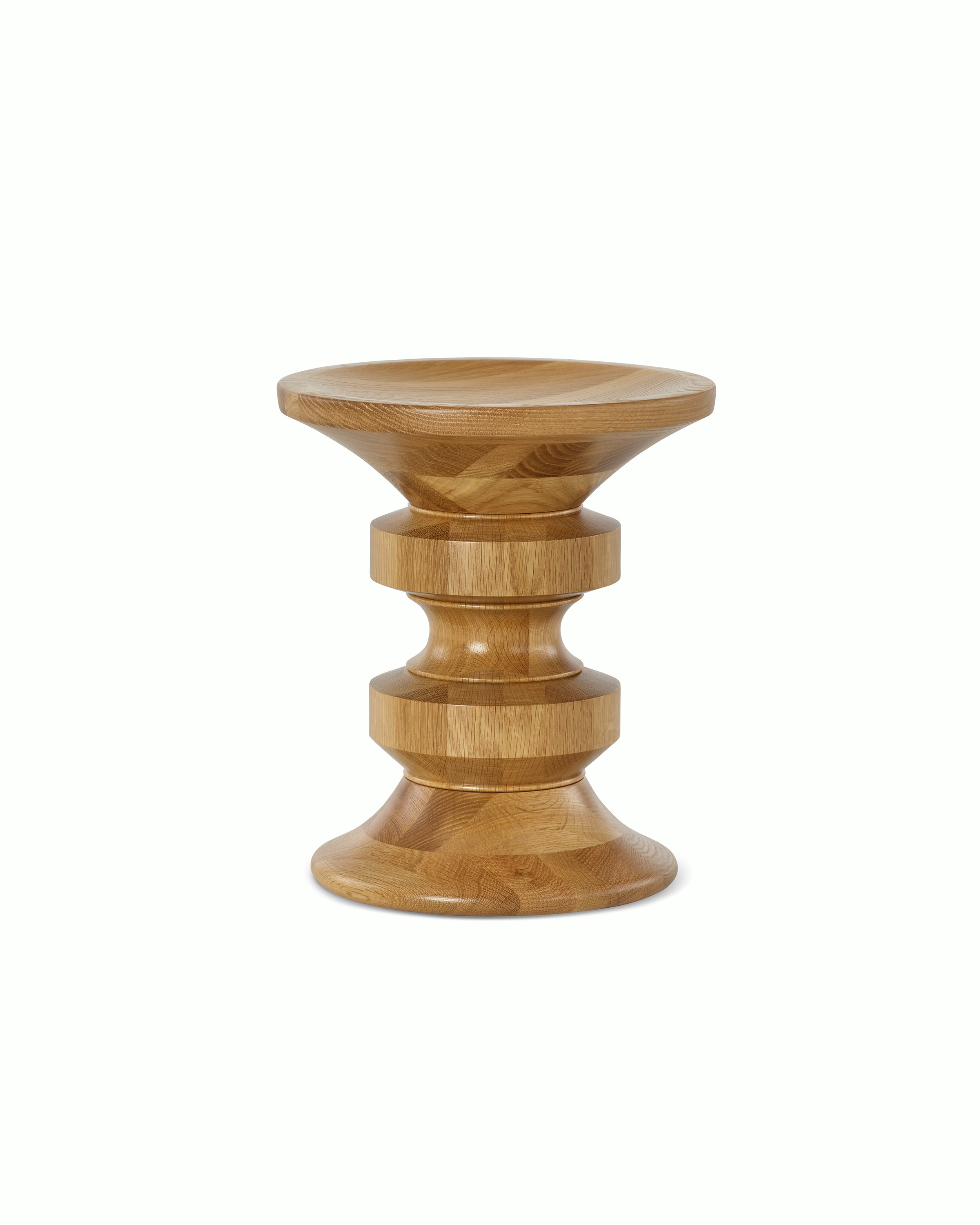 Eames Turned Stool, Shape C