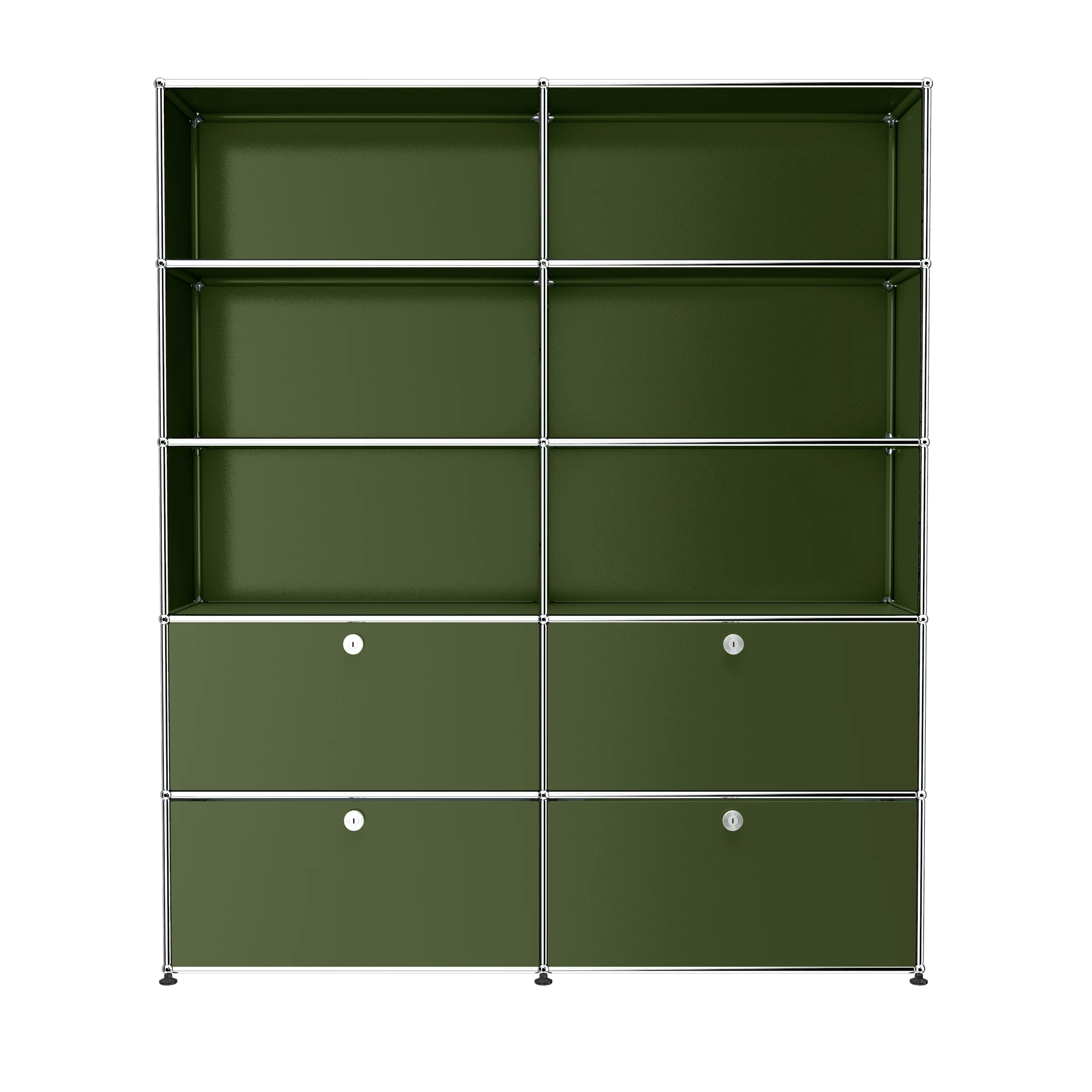USM Bookshelf 2 - Olive Green