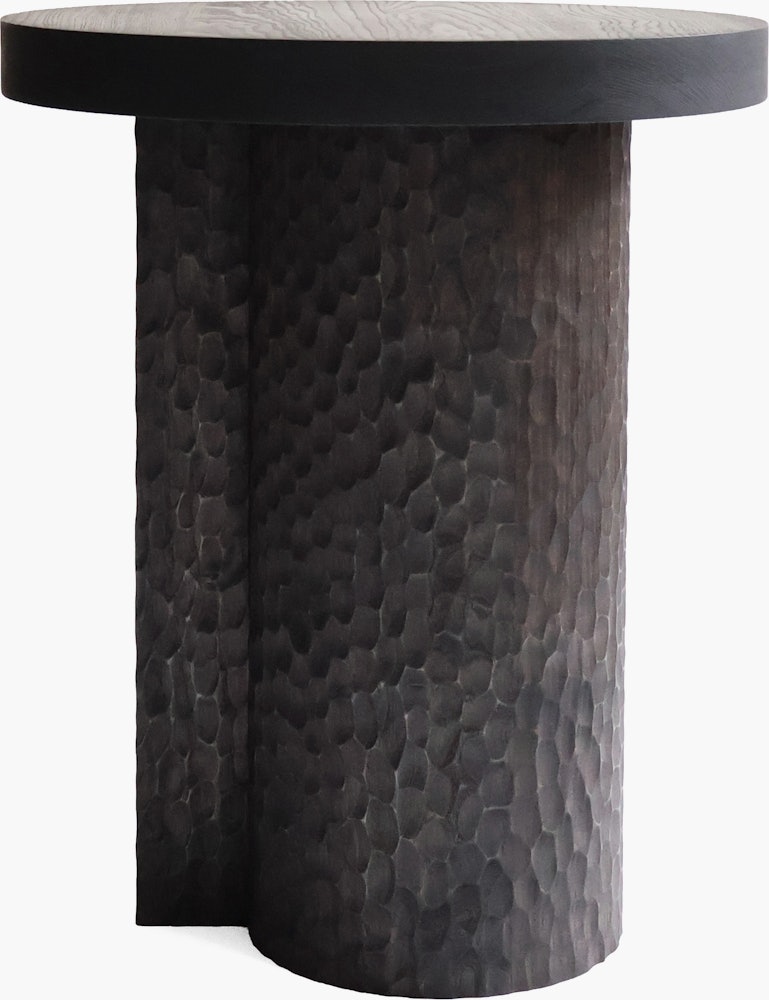 Artesao Side Table - Smoked Ash Wood