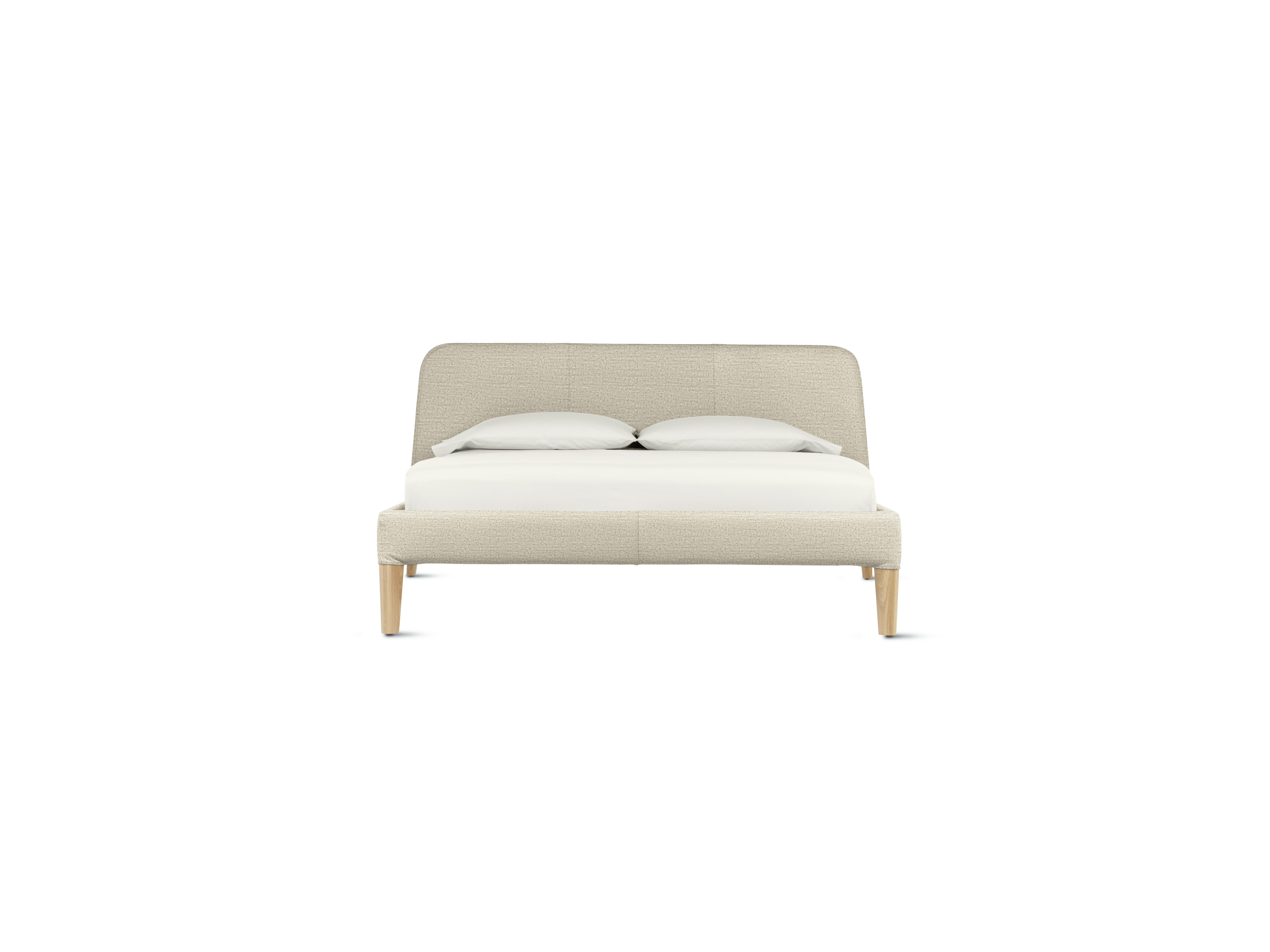 Parallel Bed - Standard, Queen, Beck, Patisserie, Oak