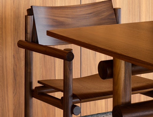 Muecke Dining Table and Chair Detail Muecke Dining Table Chair