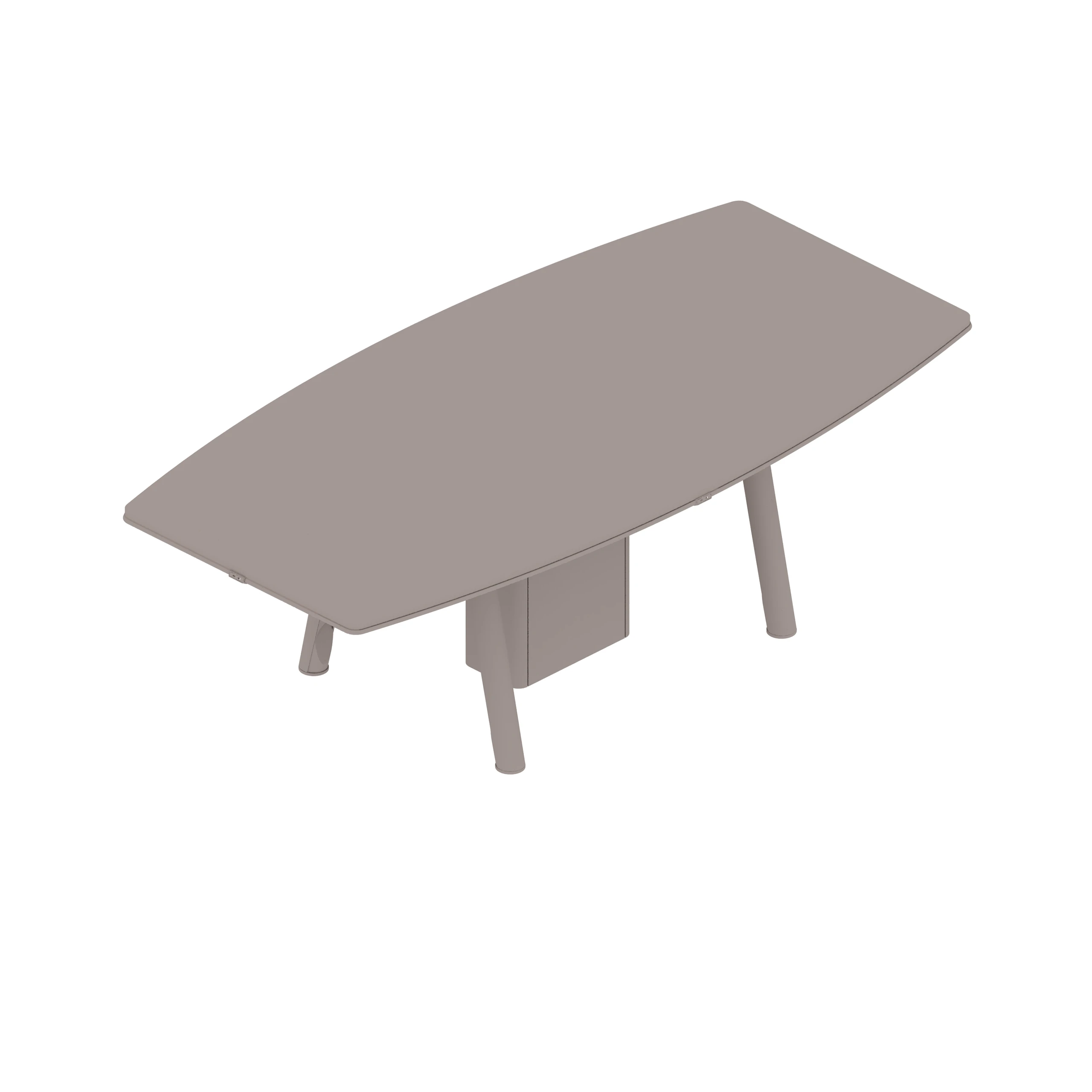 A generic rendering - Ascent Conference Table | Boat | Round Splayed-Leg Base