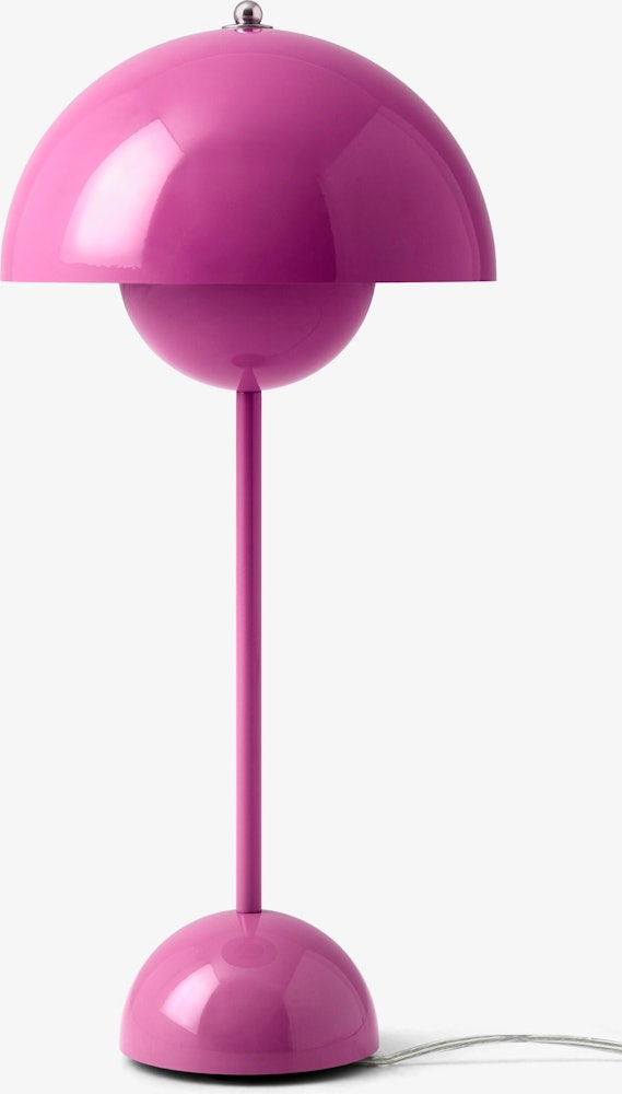 VP3 Flowerpot Table Lamp - Tangy Pink