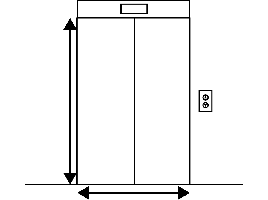 HM Measuring guide elevator