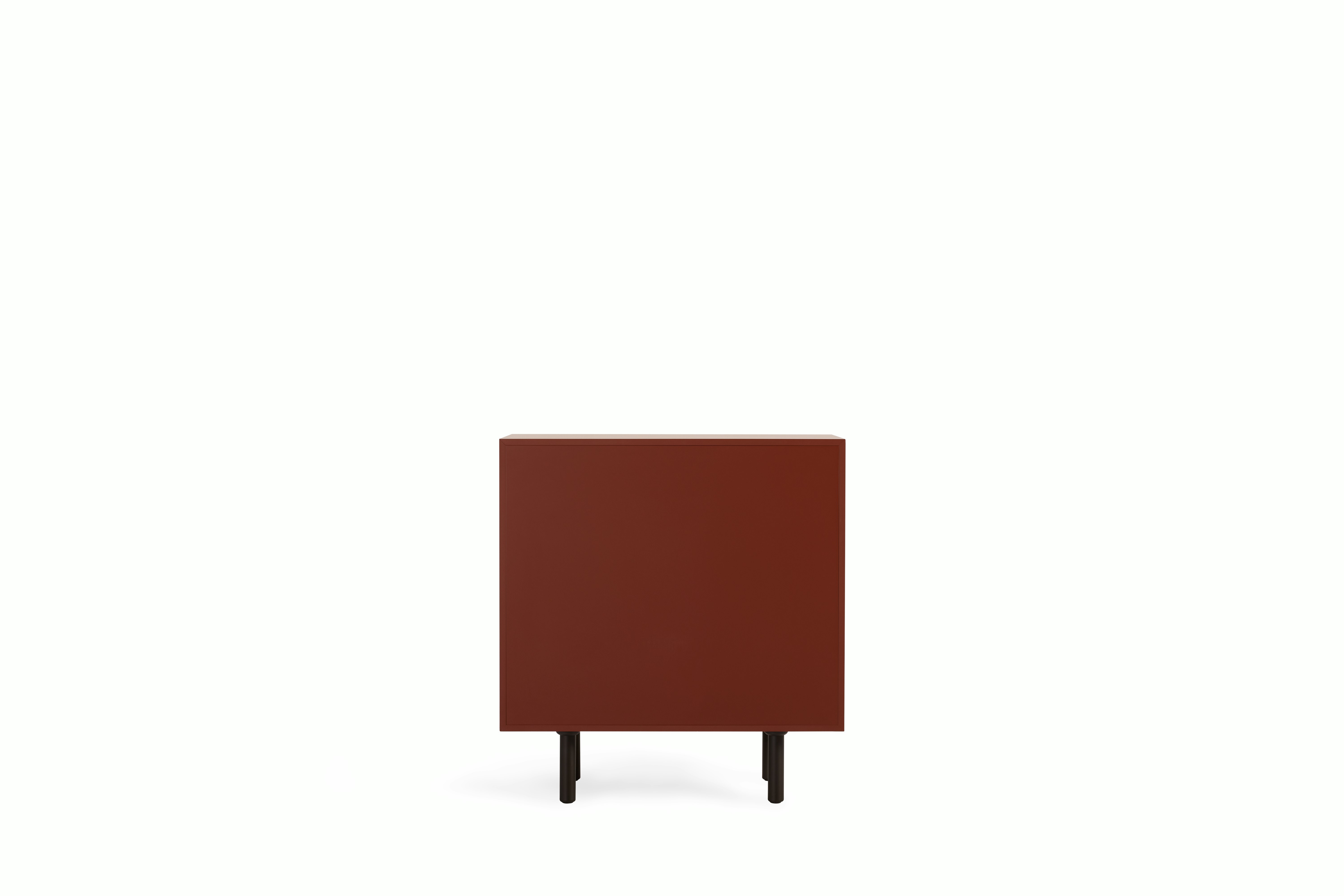 Tacito Sideboard - burgundy,  mint