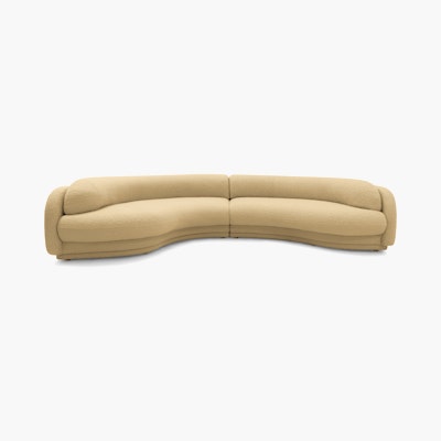 Poet Sectional - LAF, Airlie, Camel Poet Sectional - LAF, Airlie, Camel
