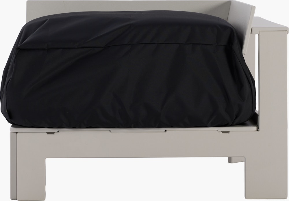Pepin Outdoor Corner Seat Cover - black