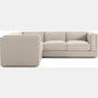 Symme Corner Sectional - Fabric Frame