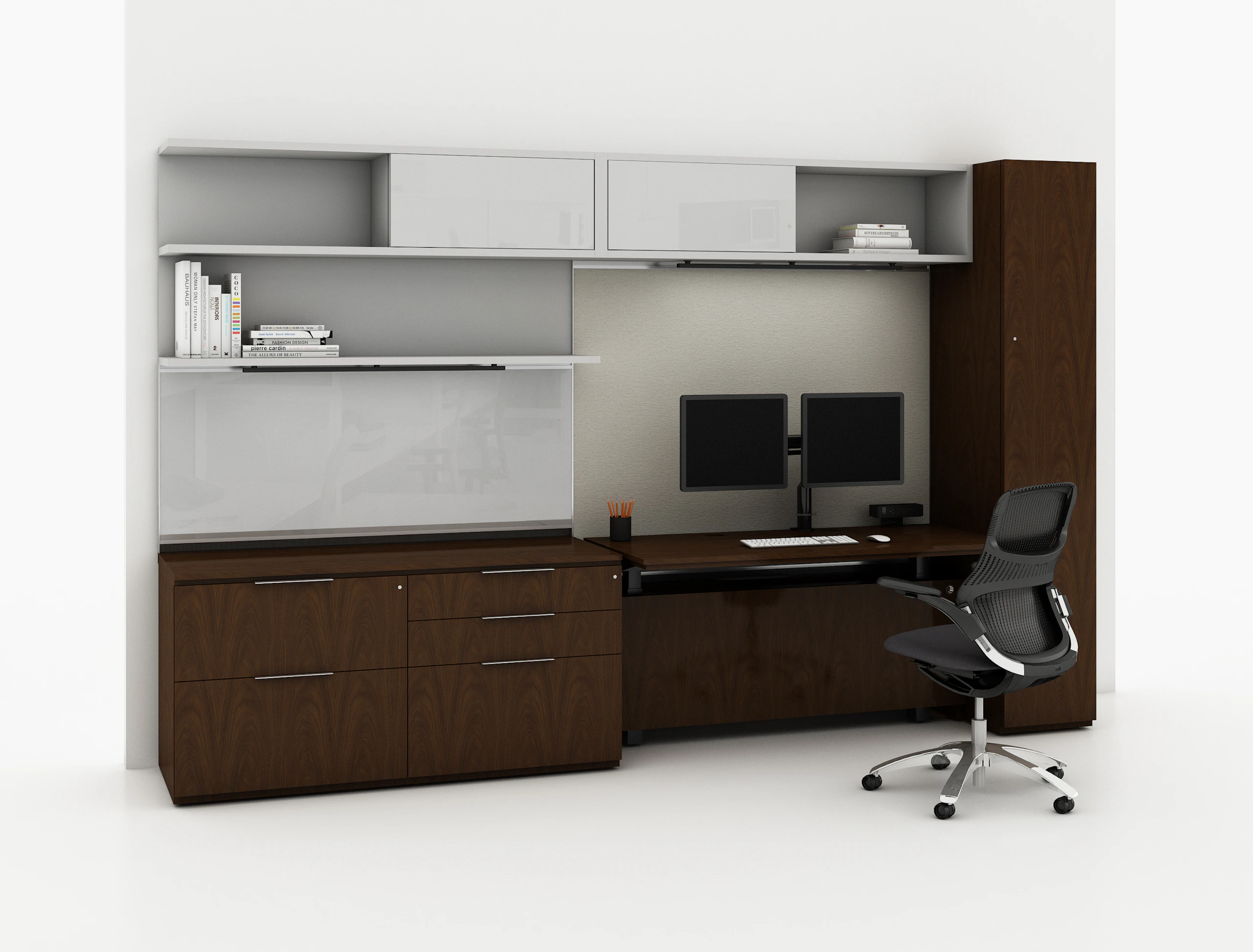reff profiles private office generation by knoll height adjustable table