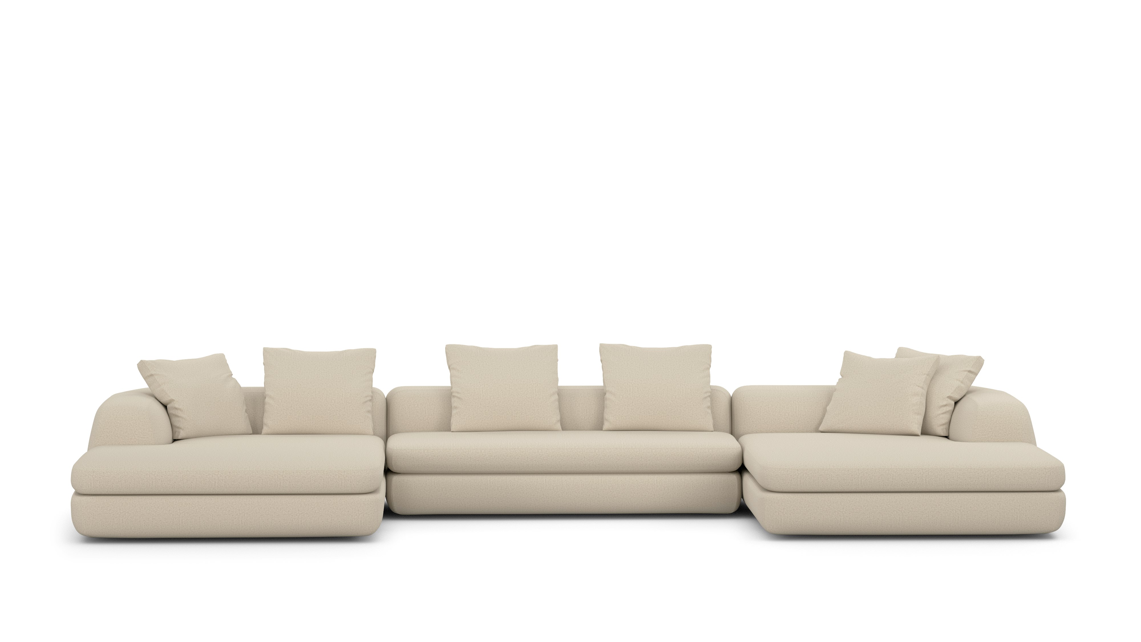 Atlason Americano Double Wide Chaise Sectional