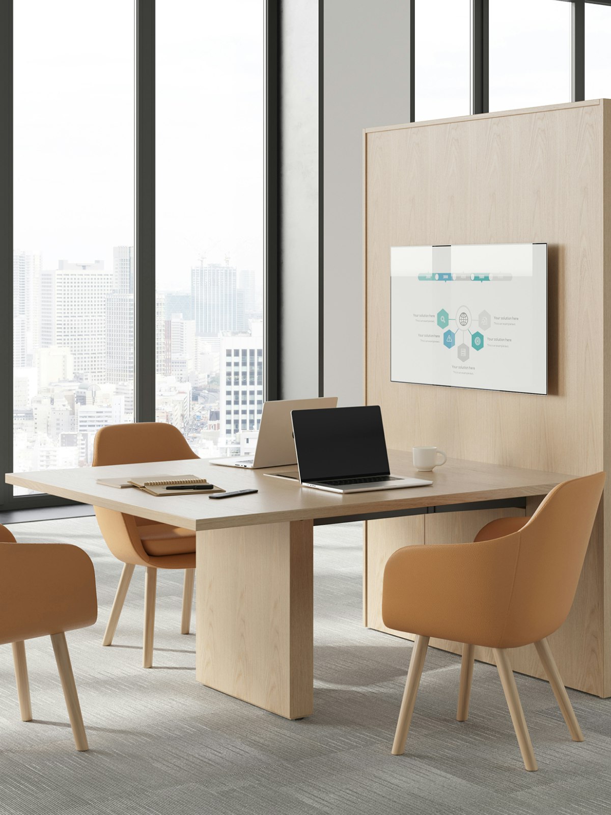 JD Media Table, DatesWeiser | MillerKnoll