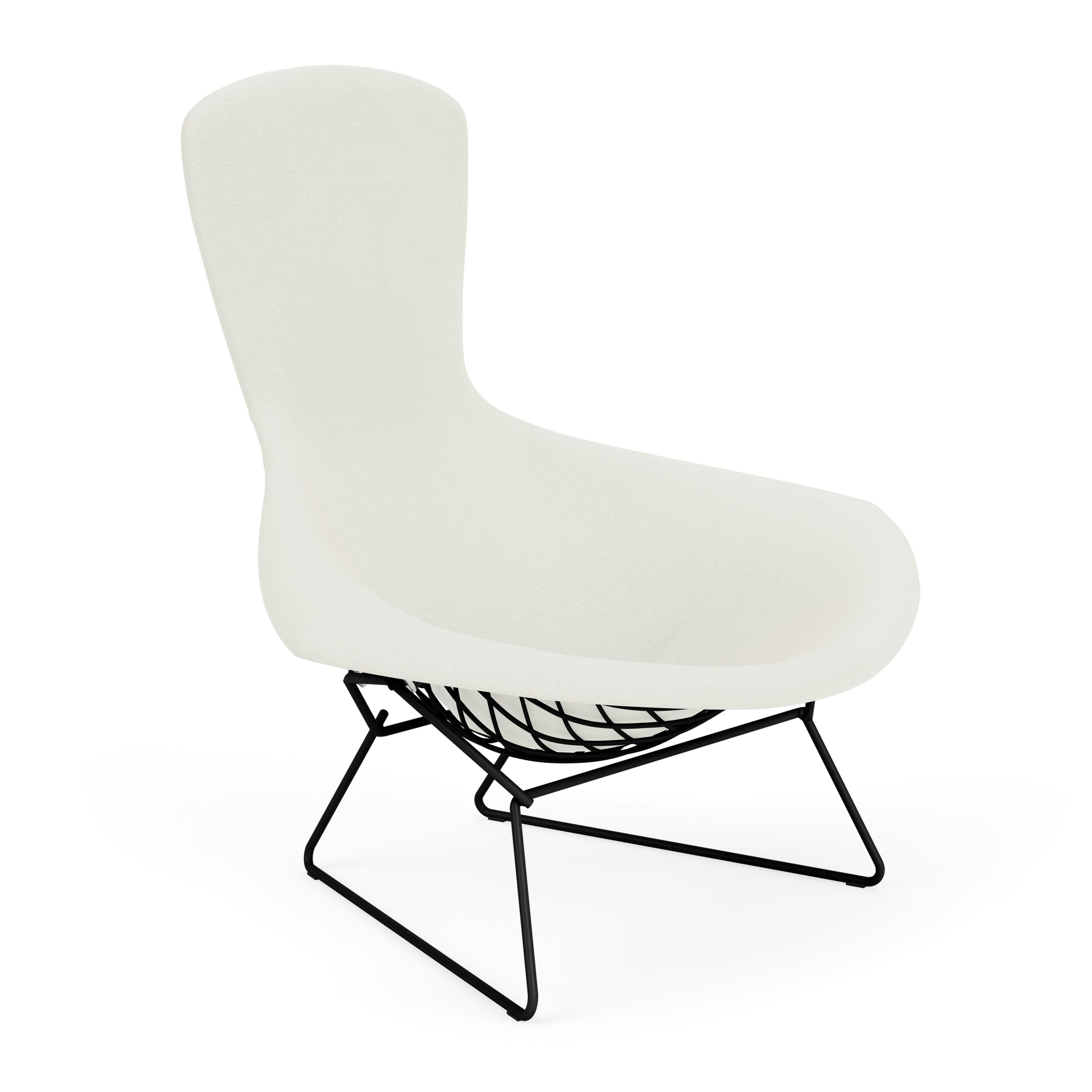 Bertoia Bird Lounge Chair, Black, Full Cover, Hourglass, Air