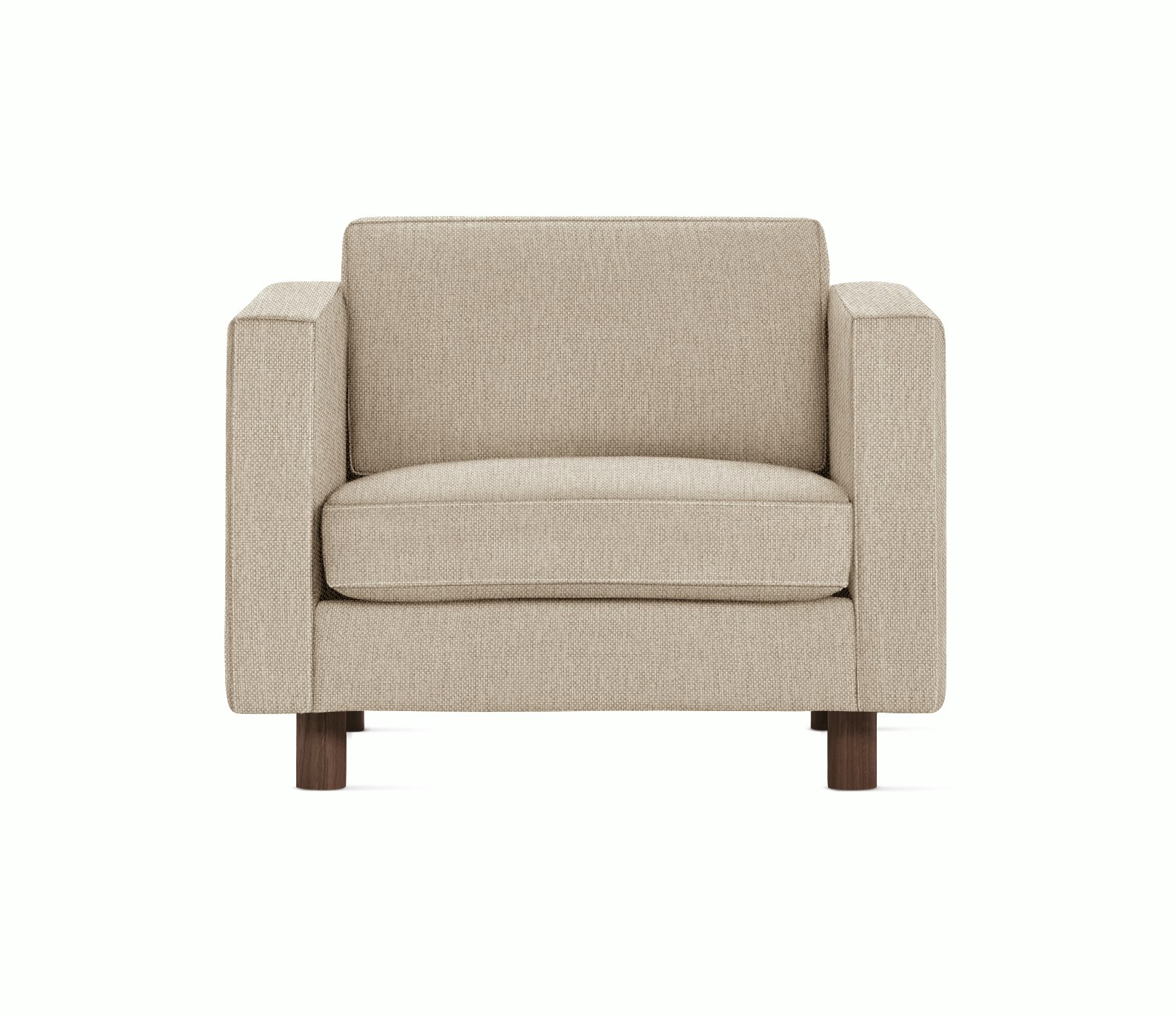 Lispenard Armchair - 15 H,  Mode - Basket,  Walnut