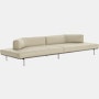 Matic Sofa - MH07 Config  Sofa,  Quilted,  Volo Leather,  Parchment,  Charcoal