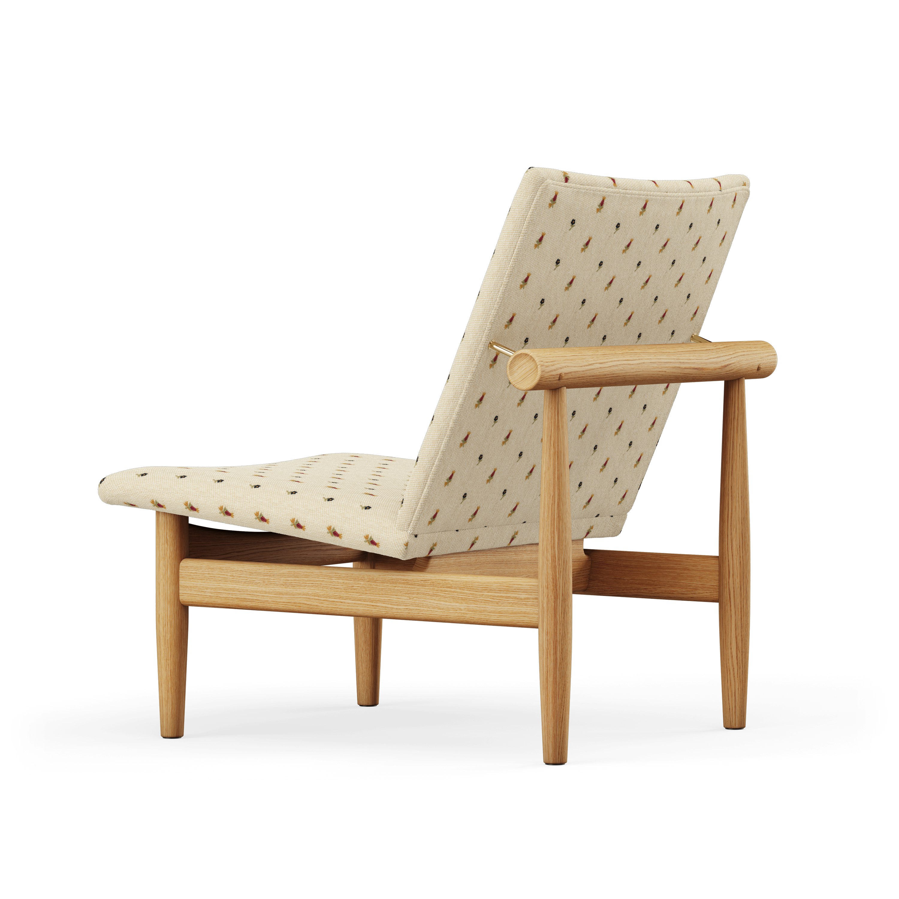A Japan Chair in Dark viewed from behind.