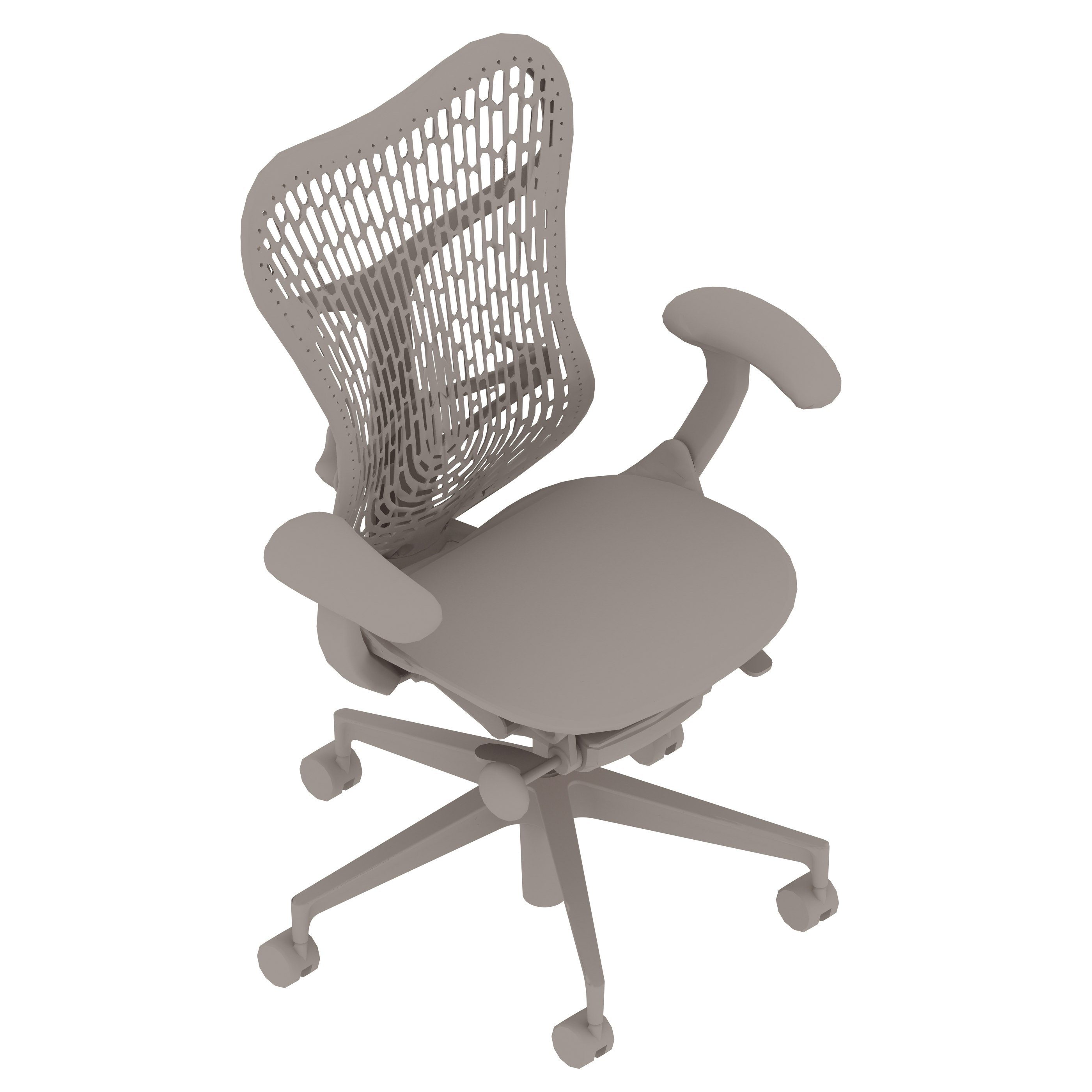 A generic rendering - Mirra 2 Chair | Polymer Back | Adjustable Arms