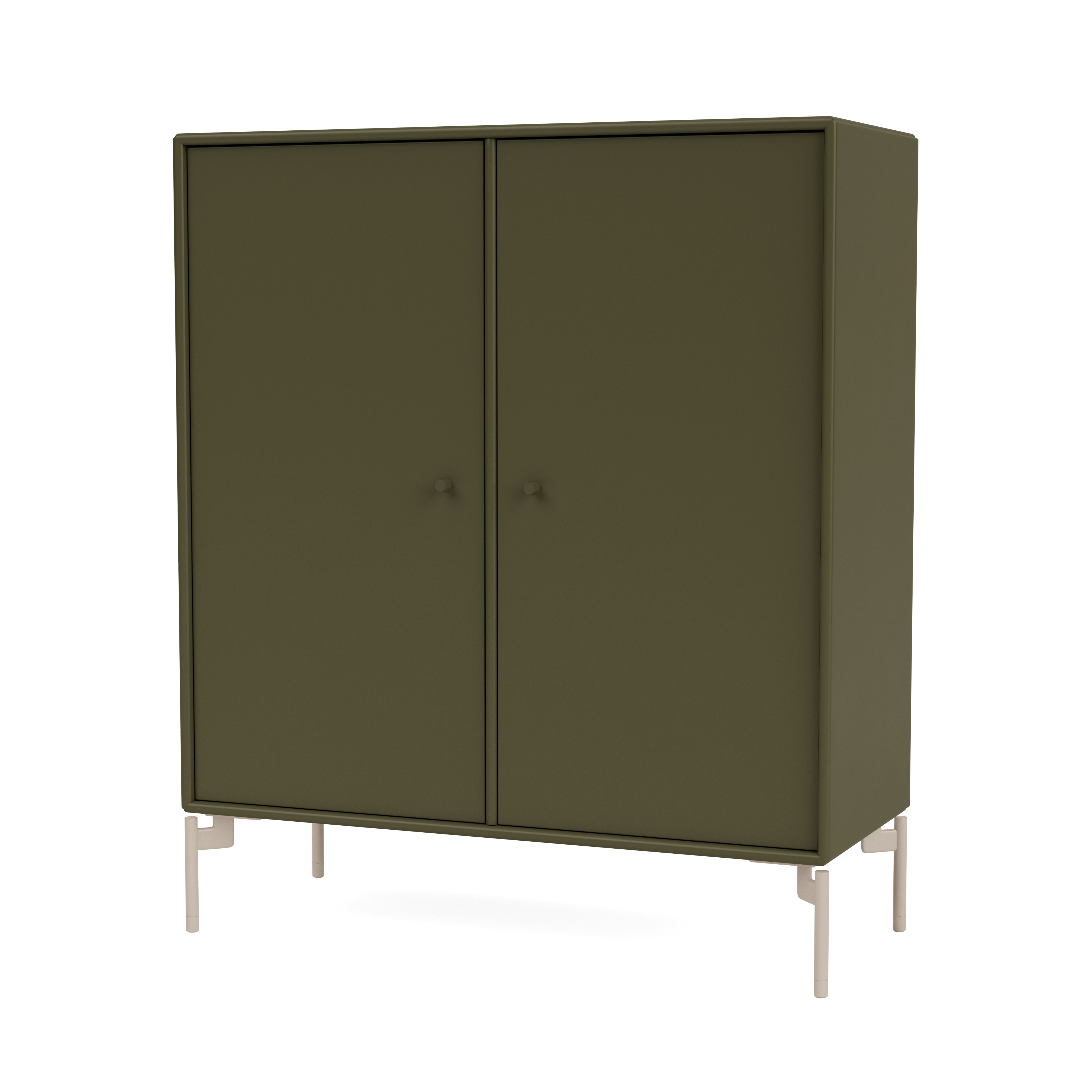 Cover Cabinet - Oregano,  with Mushroom Legs