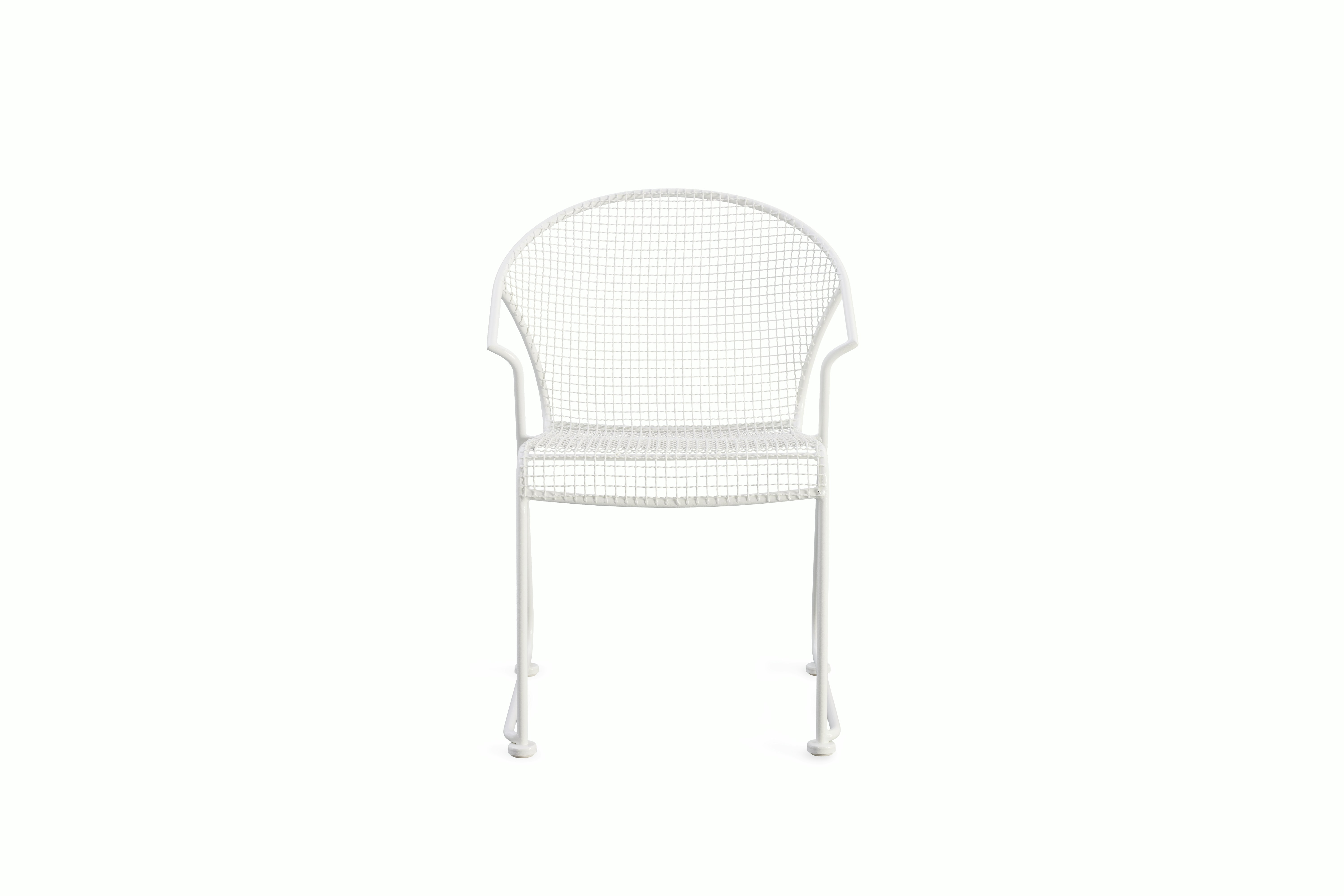 Sculptura Stacking Barrel Chair - white