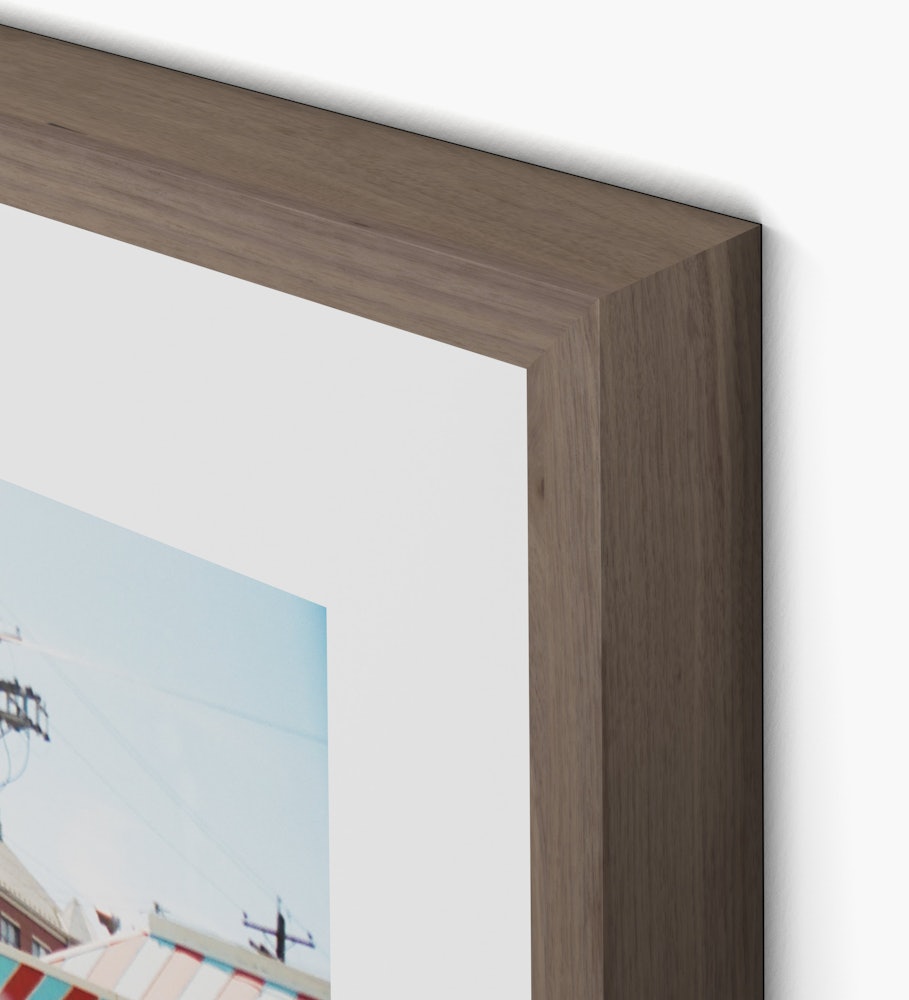 West End Library Cincinnati, Ohio - 24 x 32, Walnut