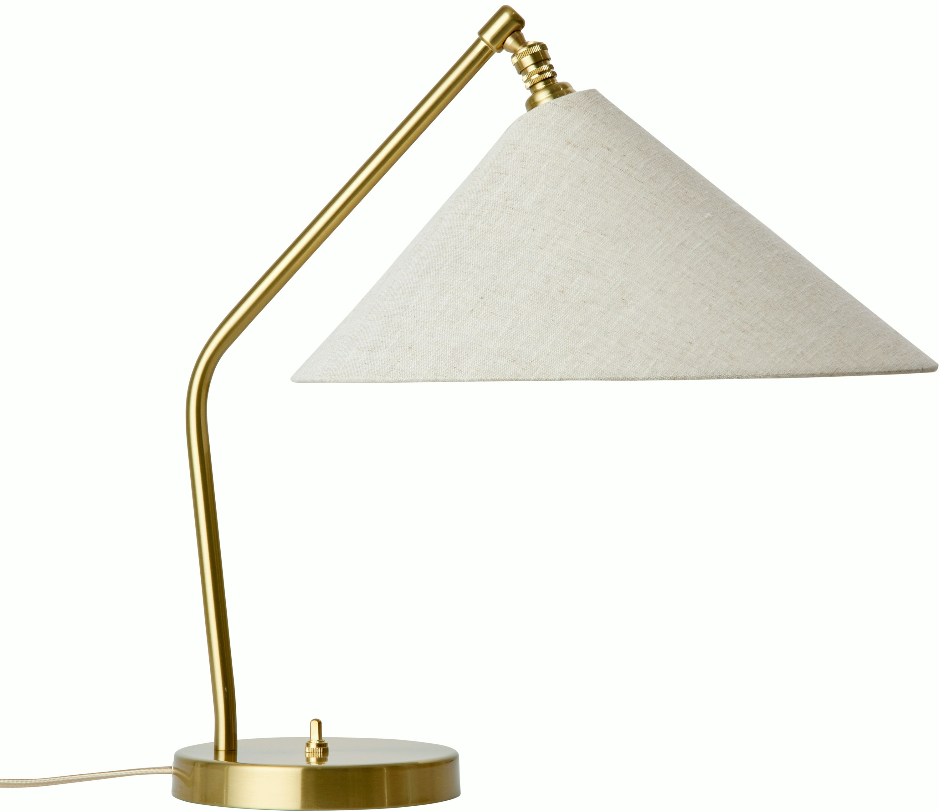 Grasshopper Canvas Shade Table Lamp