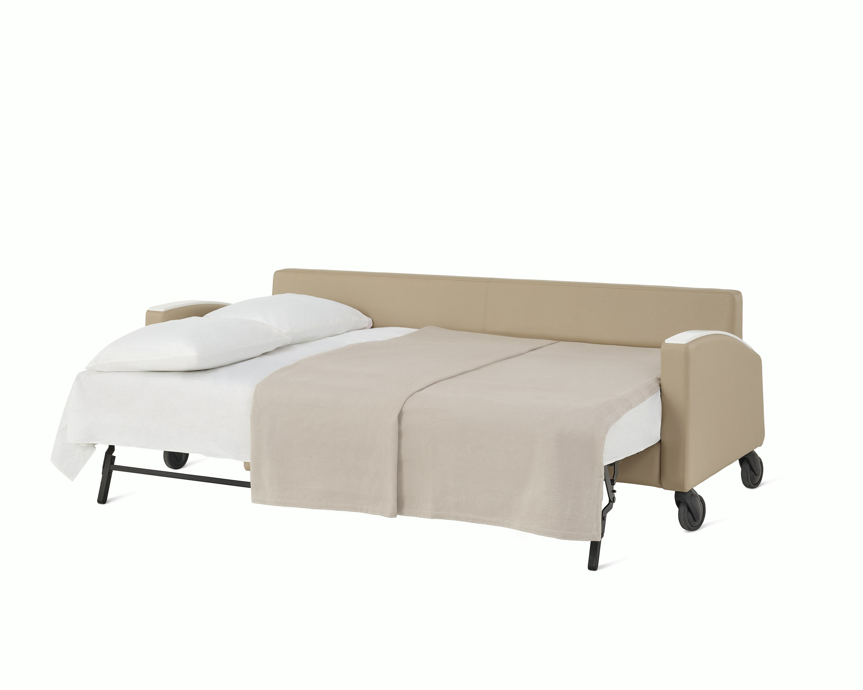 Gemma Double Sleep Sofa in sleep position.