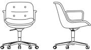 Armchair - 5 Star Base
