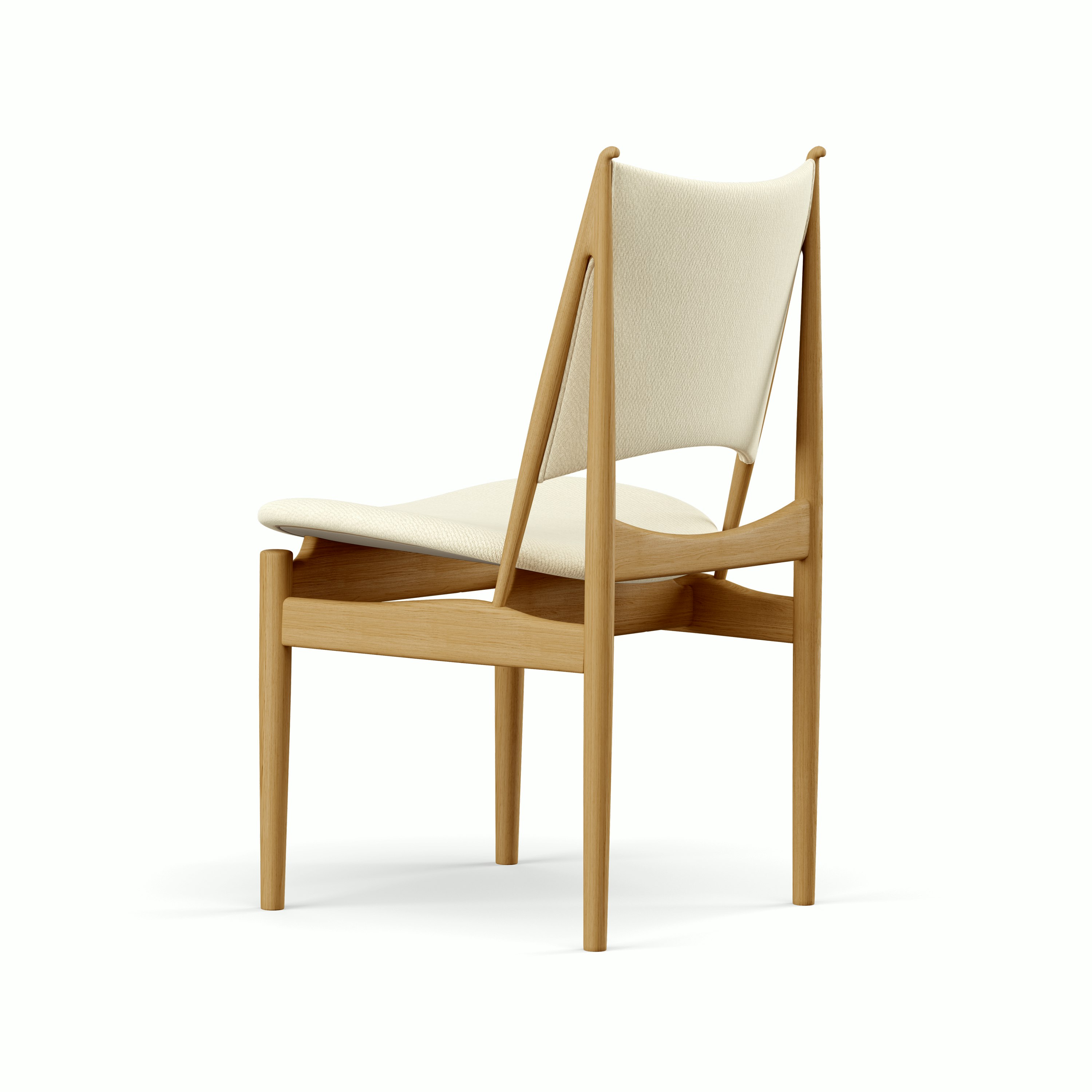 Egyptian Chair - Oiled Oak, Vidar, 1511 Almond