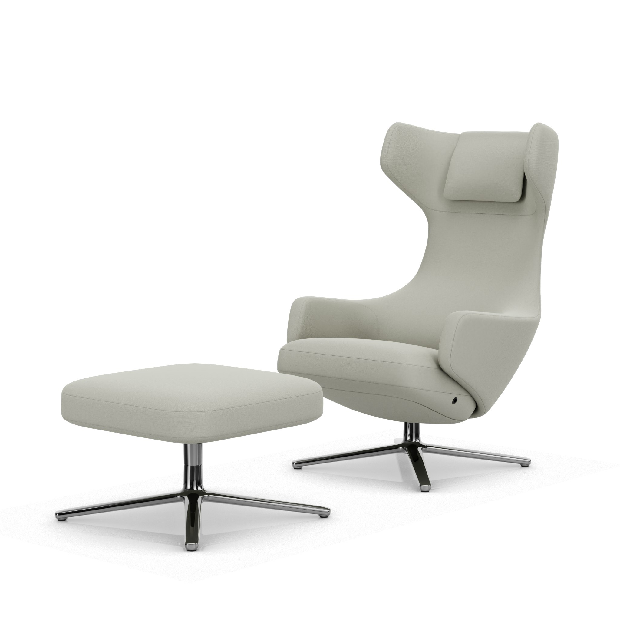 Grand Repos Lounge Chair and Ottoman