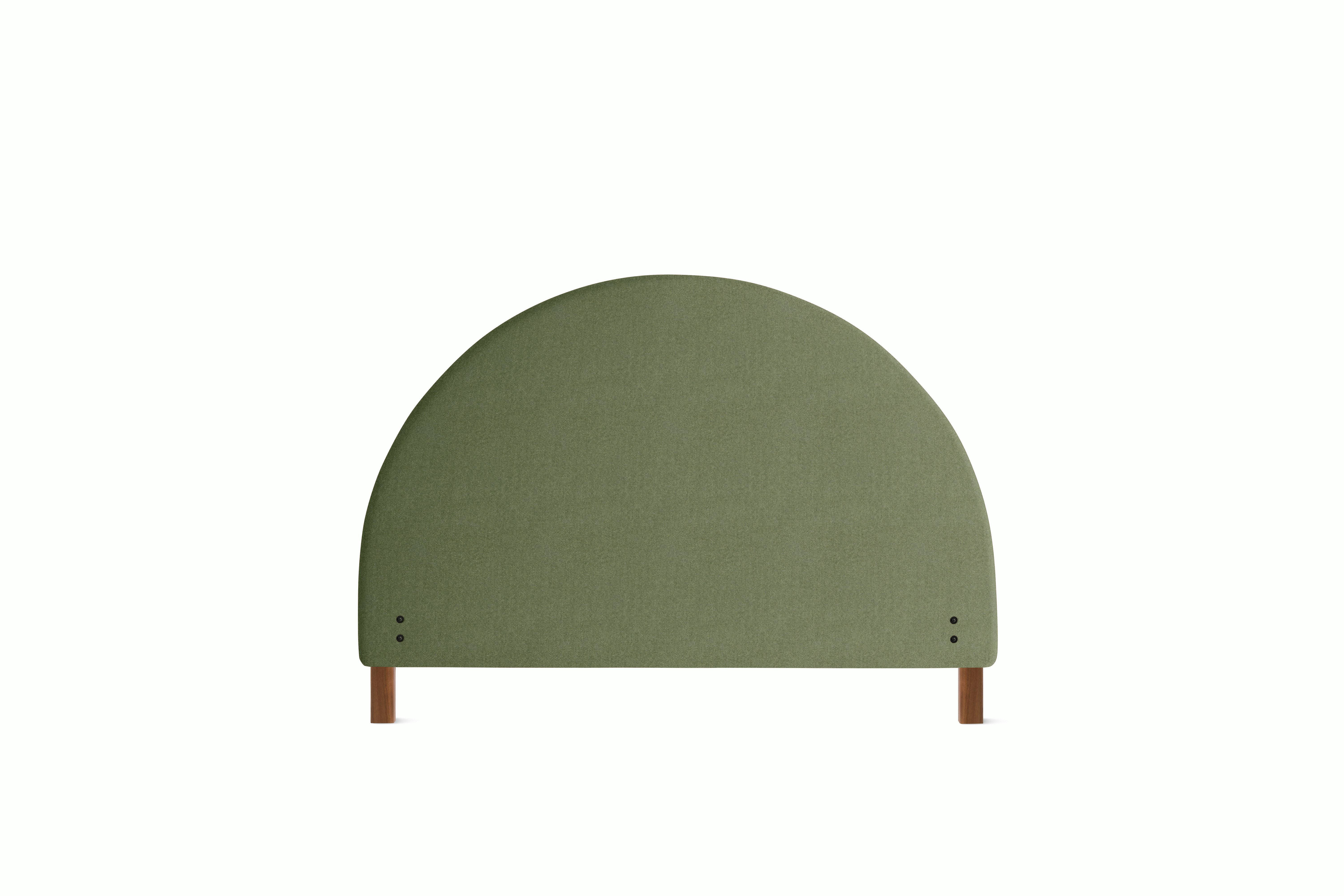 A Demi Headboard  in woodlet viewed from the front.