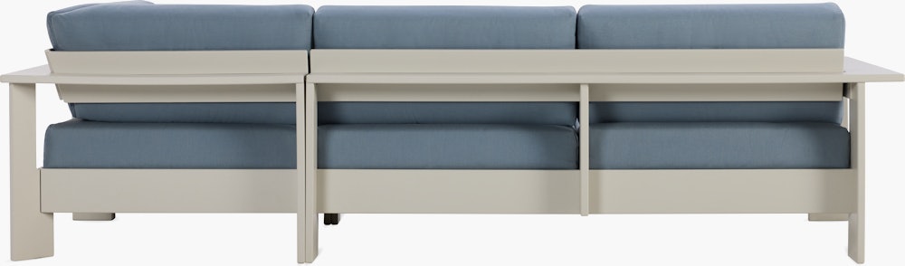 Pepin Sectional with Chaise - fog,   haze