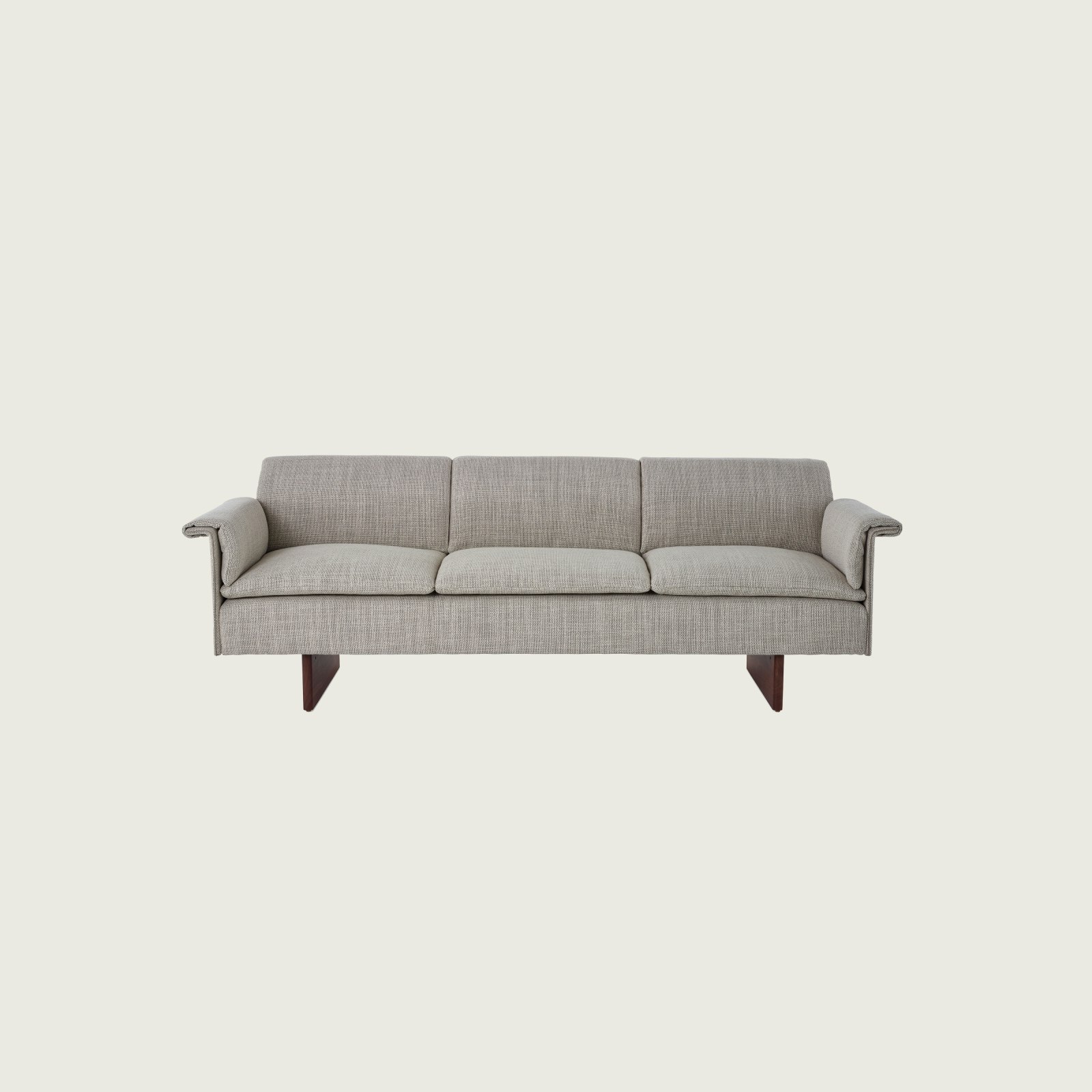 Mantle Settee - Mode, Clavicle, Walnut