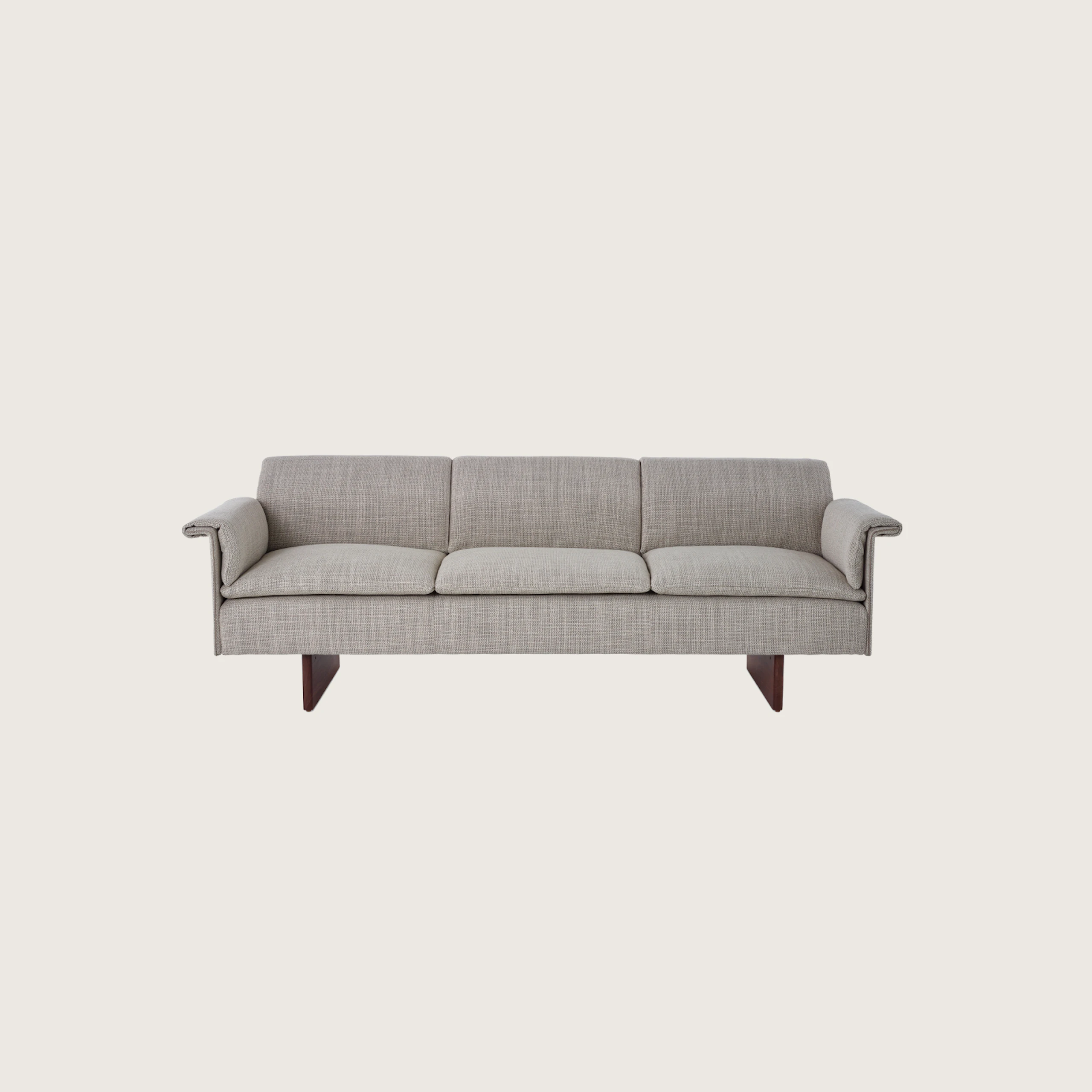 Mantle Settee - Mode, Clavicle, Walnut