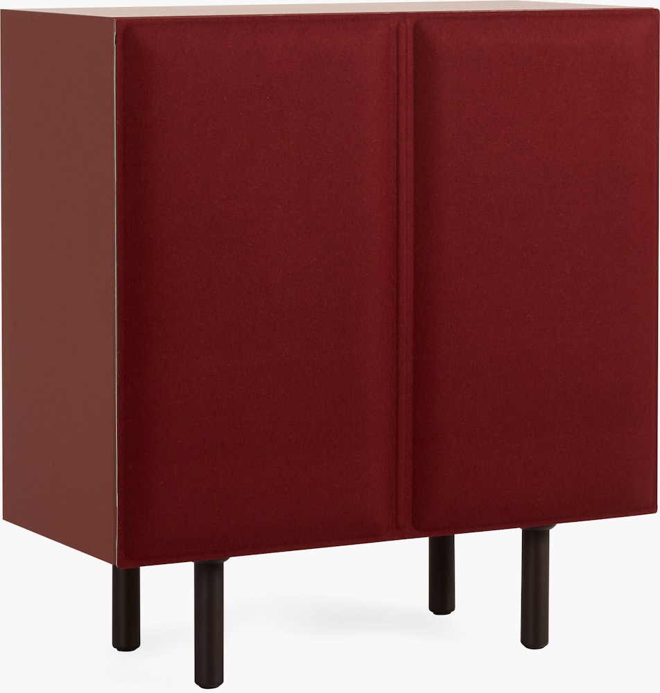 Tacito Sideboard - burgundy,  mint