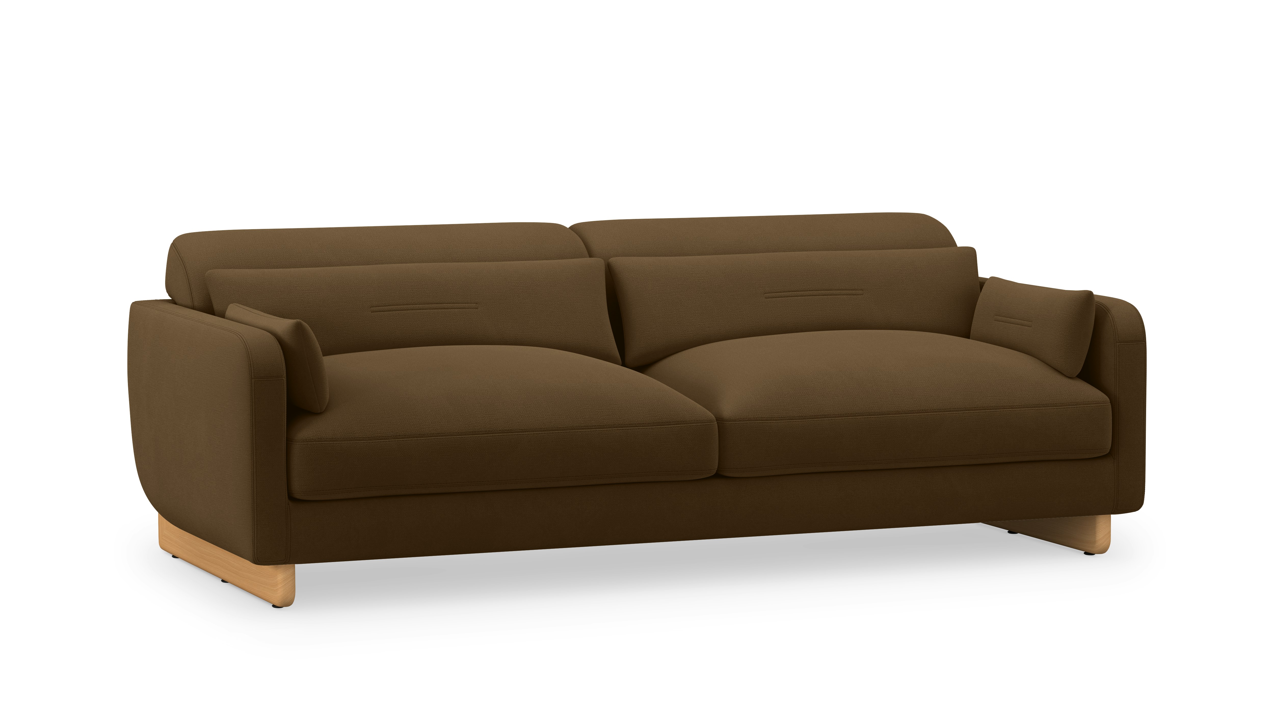 Contra Sofa - 84 Inch, Robusta, Walnut, Oak