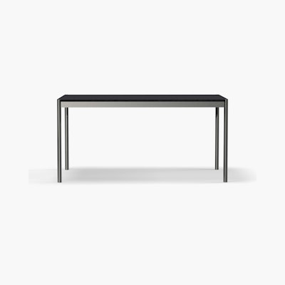 USM Haller Work Table - Black Laminate USM Haller Work Table - Black Laminate