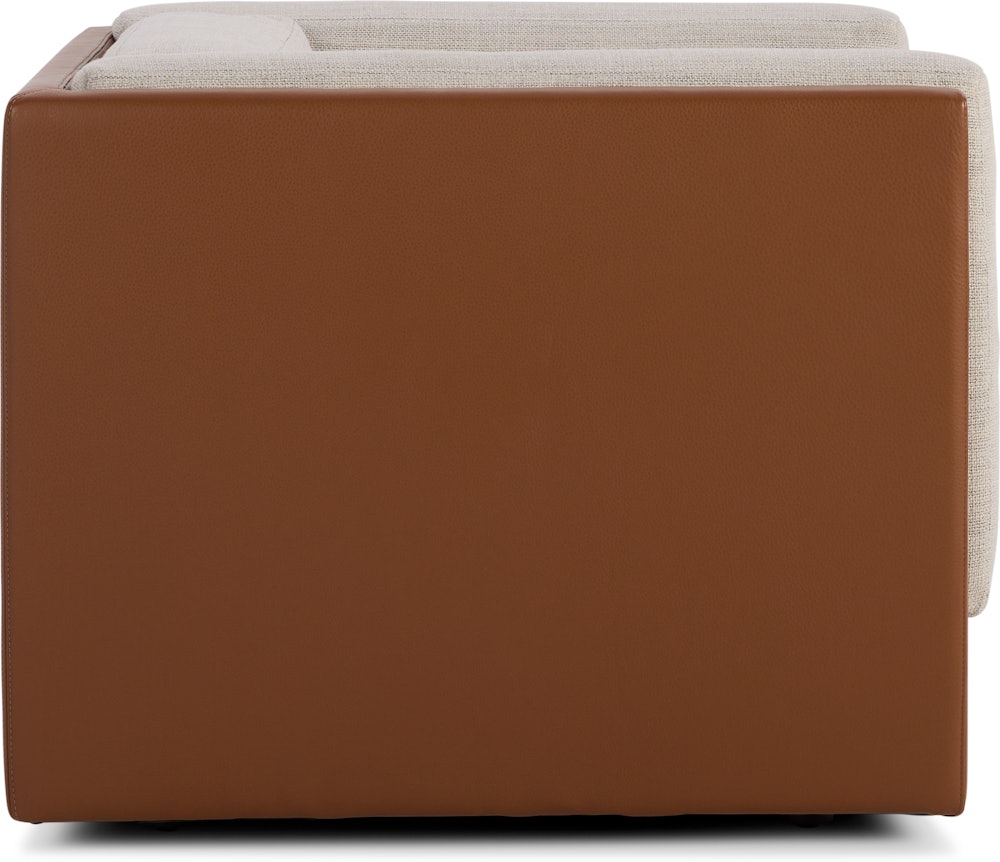 Symme Armchair - Leather Frame