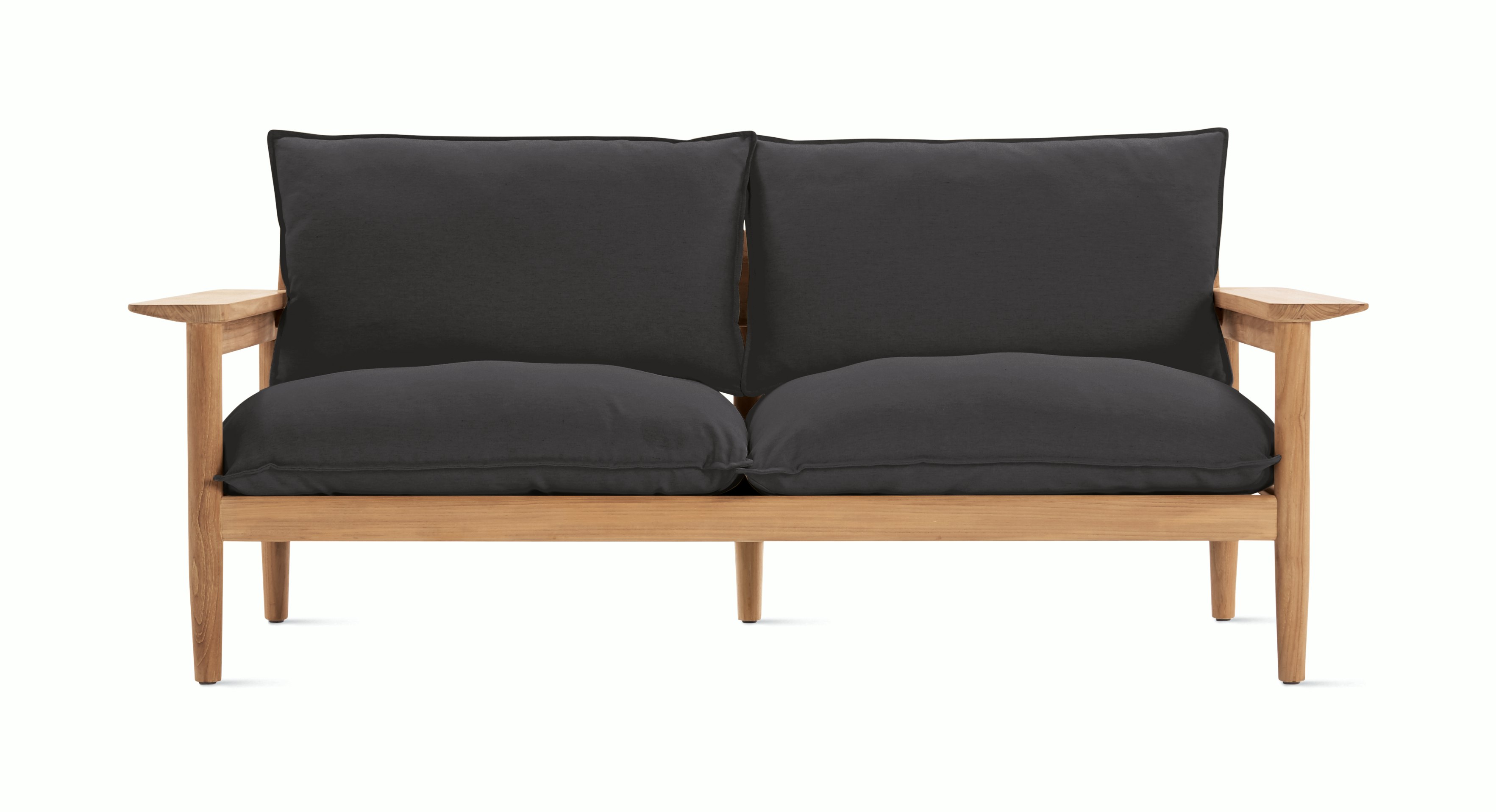 Terassi Sofa - Two Seater,  Heritage Char - NEW,  FSC Certified, FSC Certified