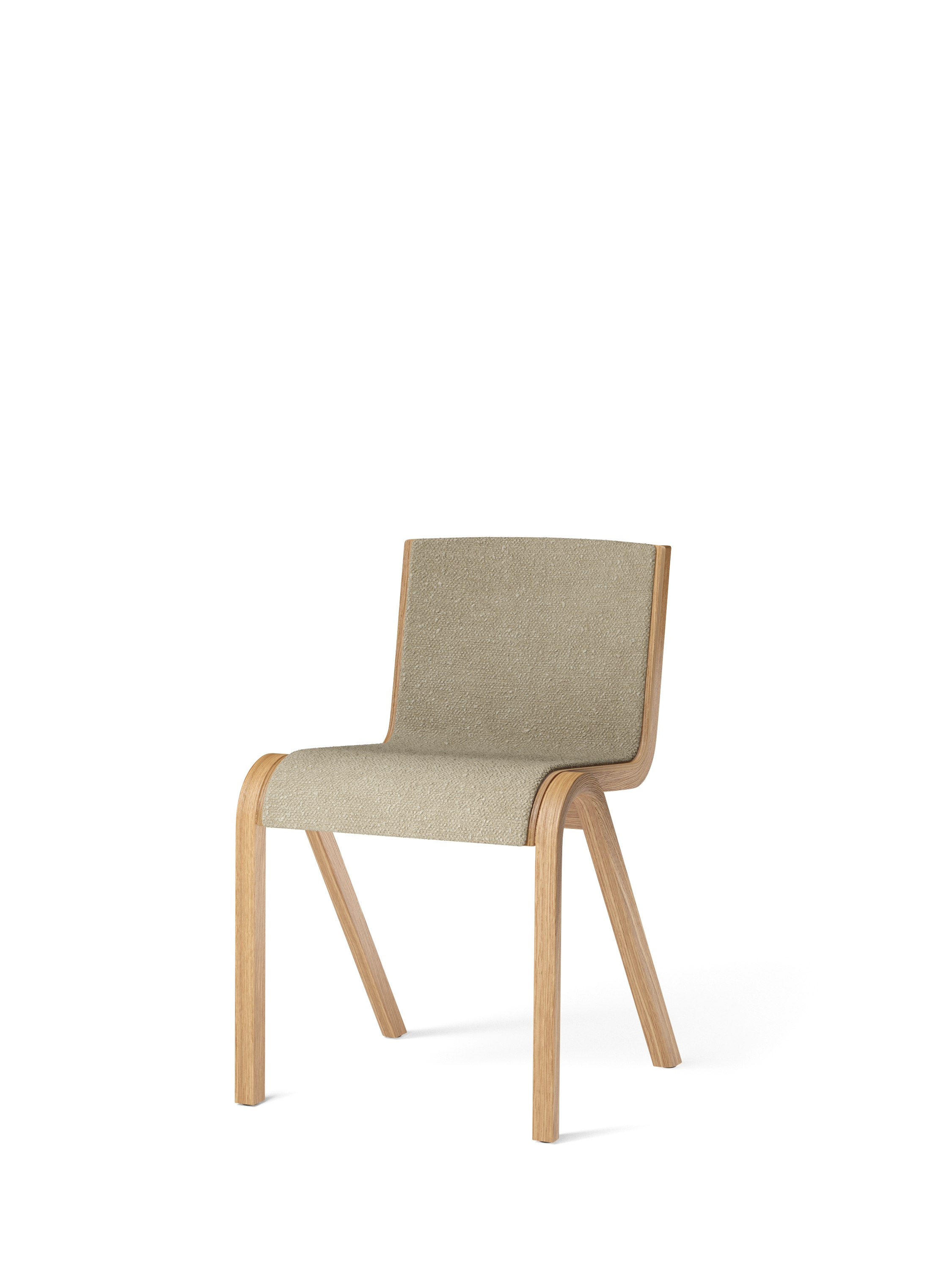Ready Dining Chair - Upholstered, Menu Boucle, Oak