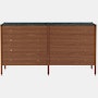 Morrison Dresser - Body Only - Walnut , Eight Drawer