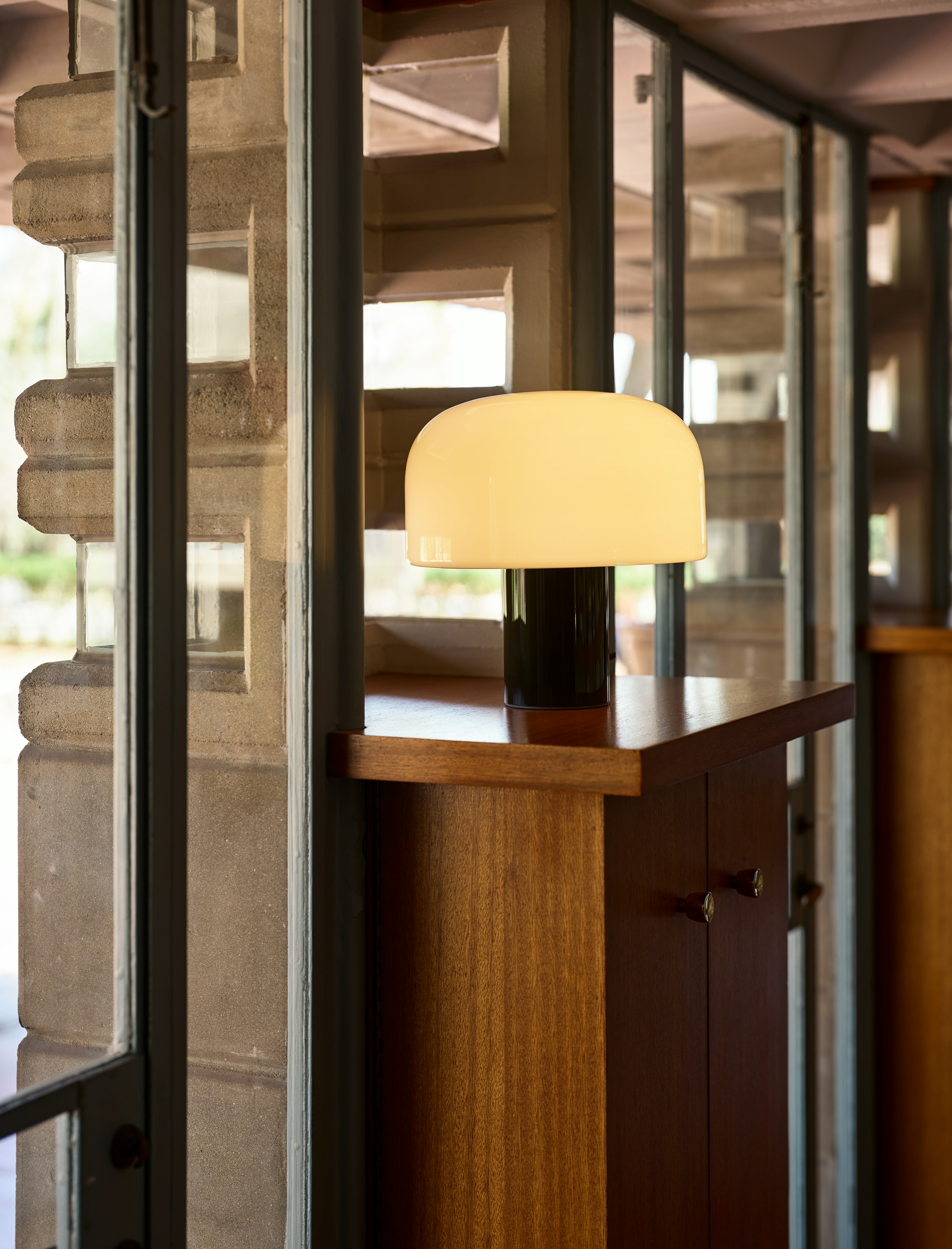 Bellhop Glass Table Lamp