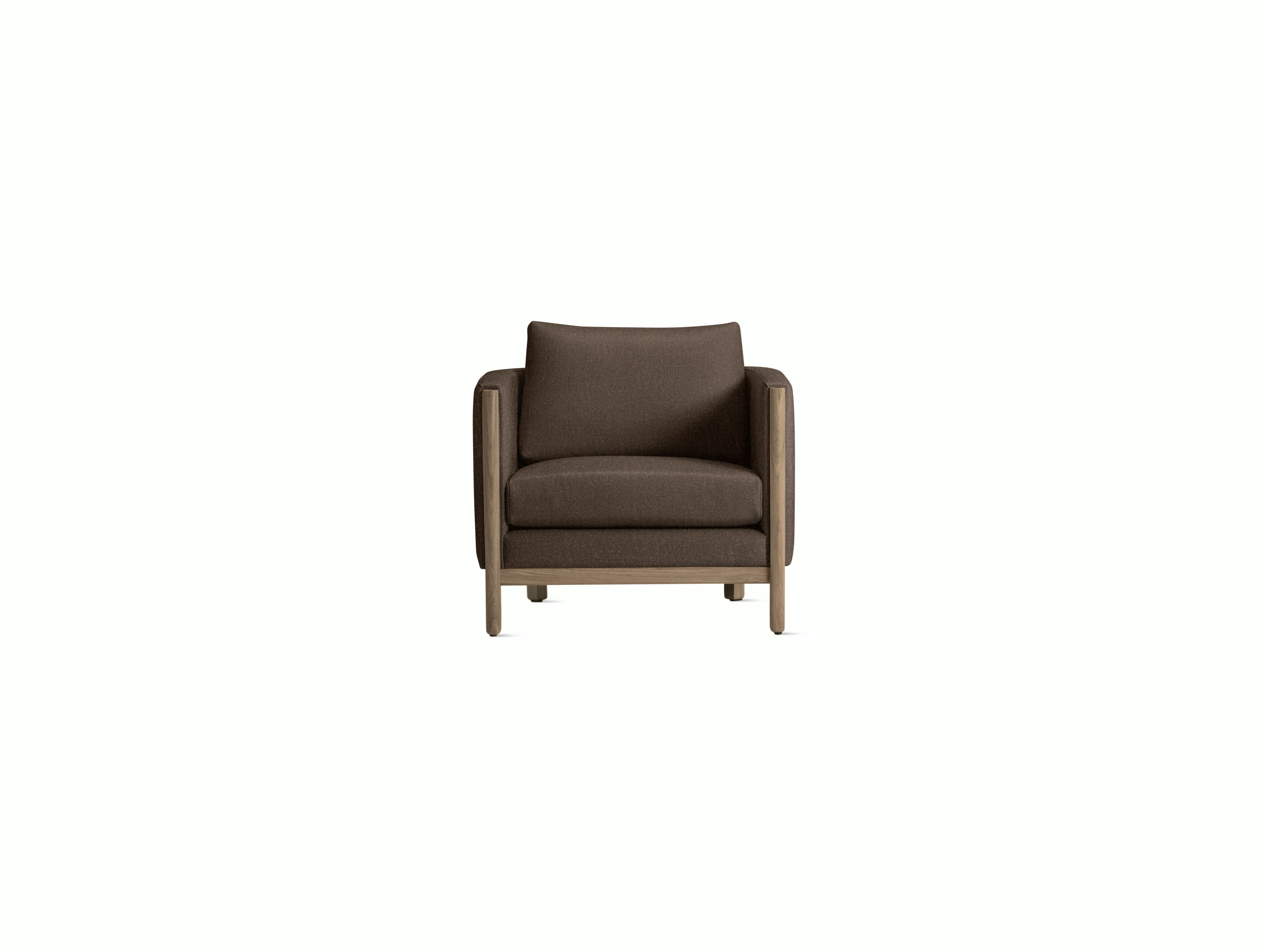 Emmy Armchair - Album Linen, Espresso, Oak
