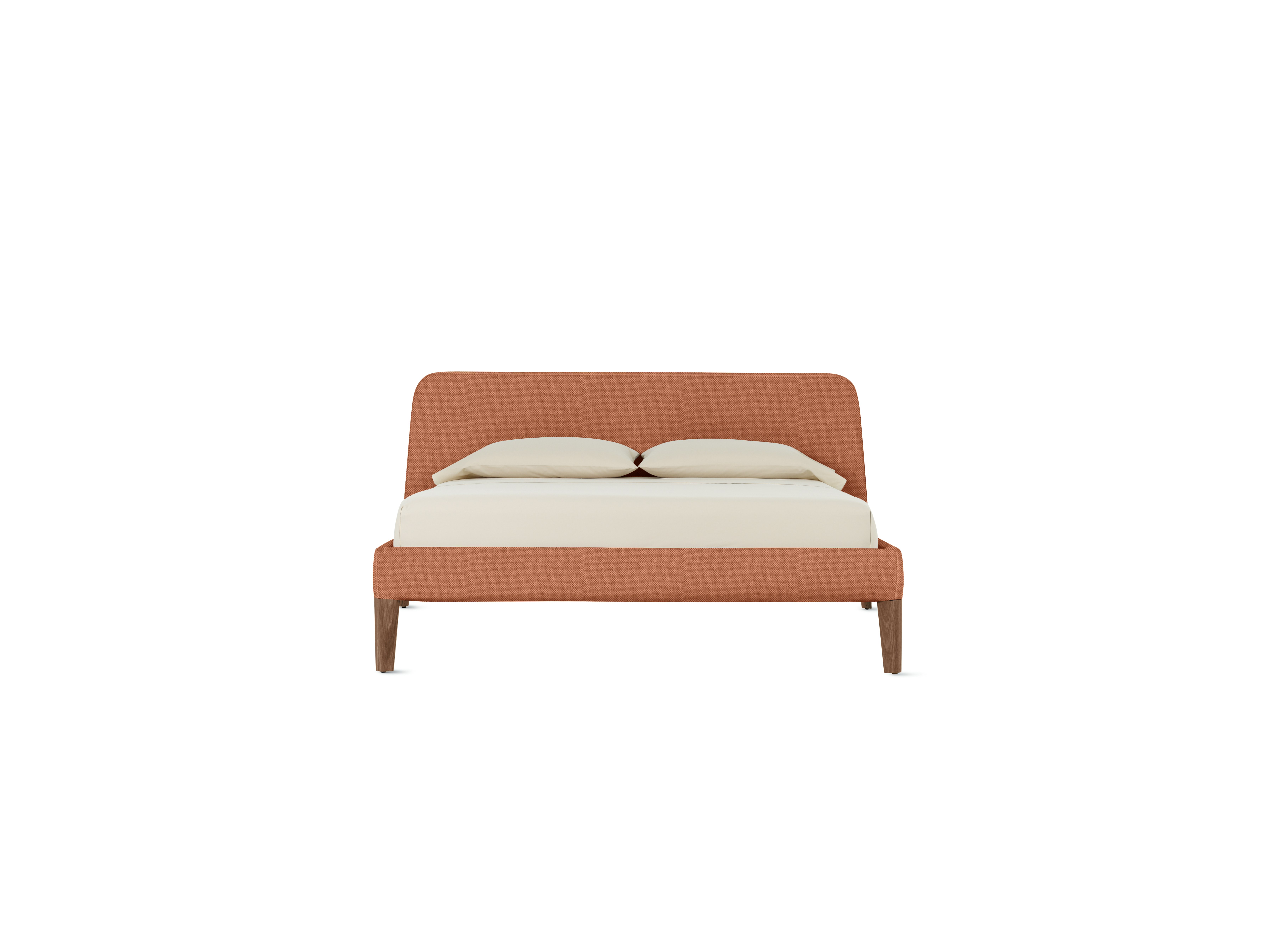 Parallel Bed - Standard, Queen, Mode, Caramelized, Walnut