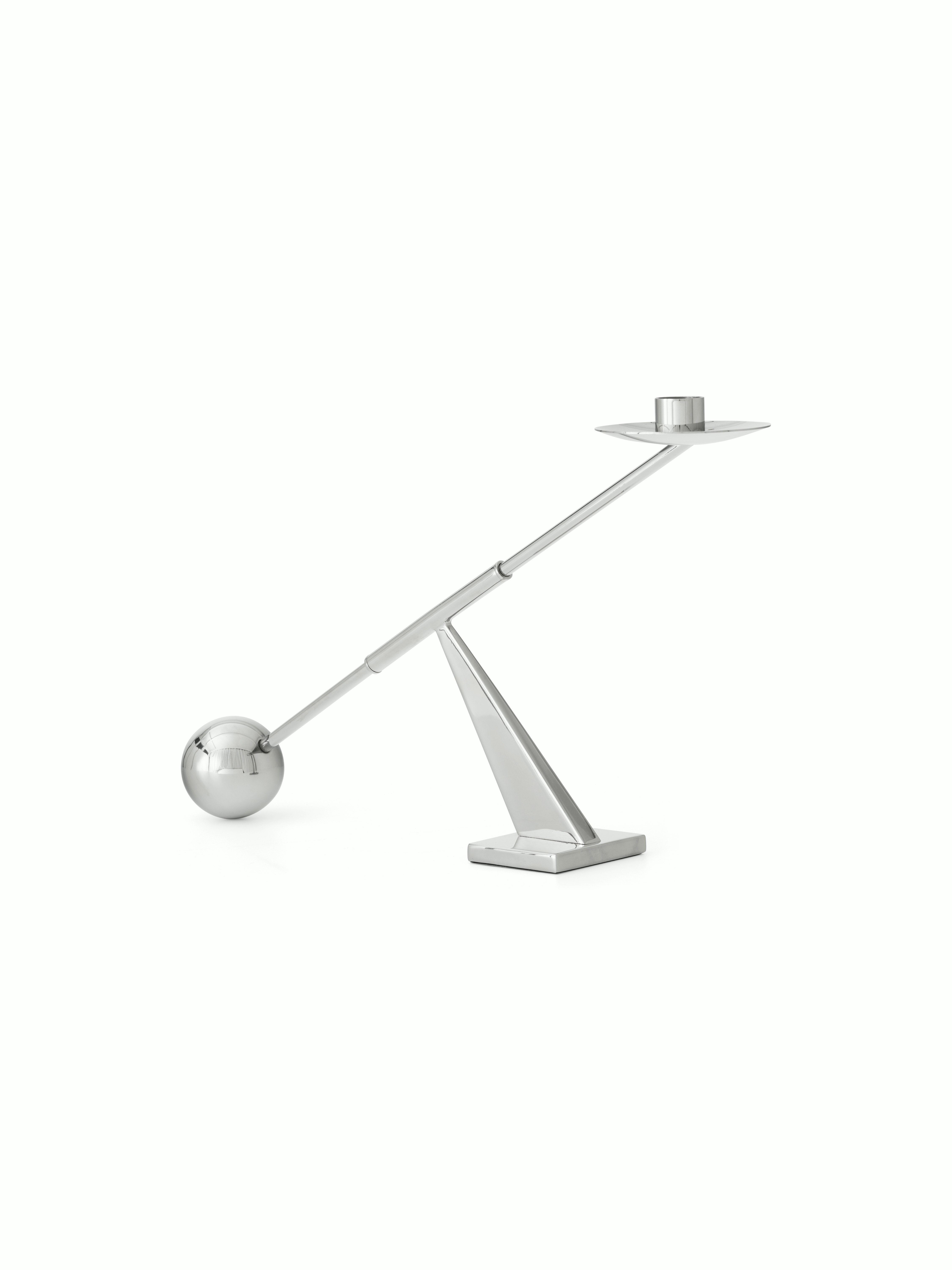 Interconnect Candle Holder - Stainless Steel